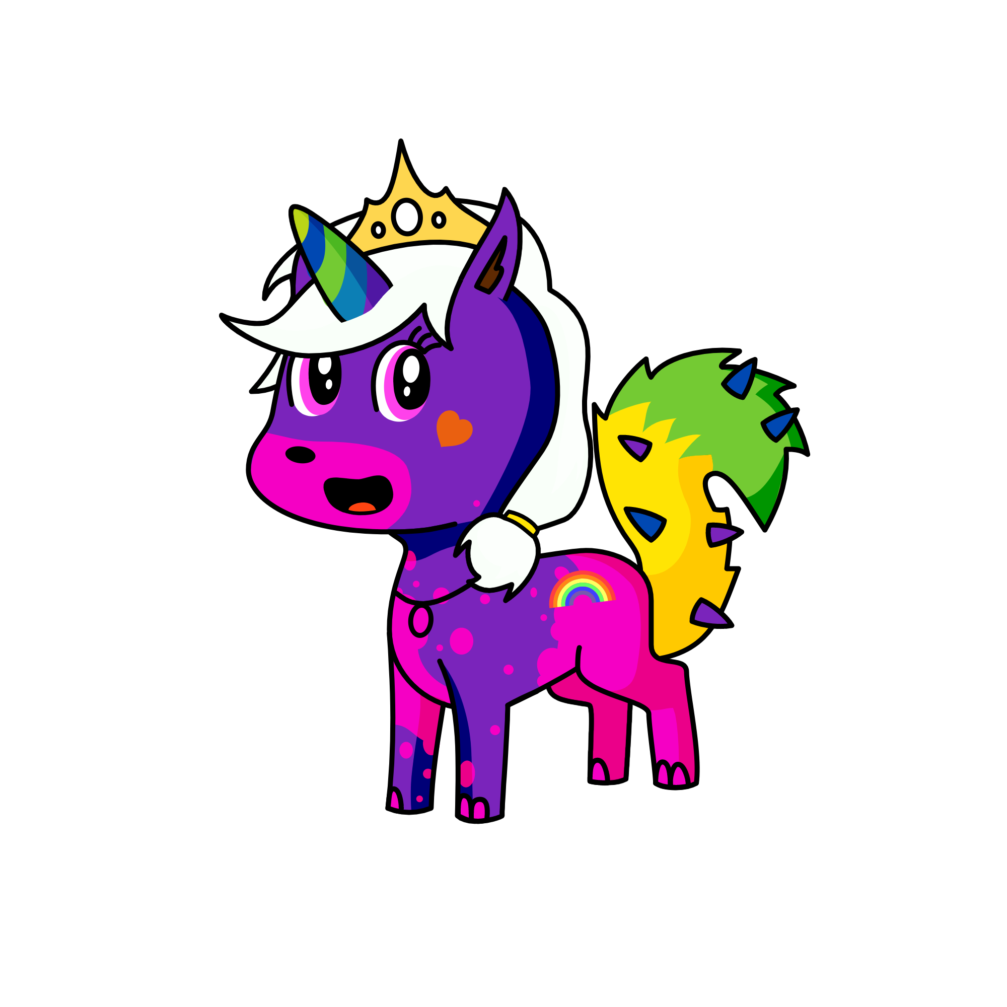 Nelson, the unicorn