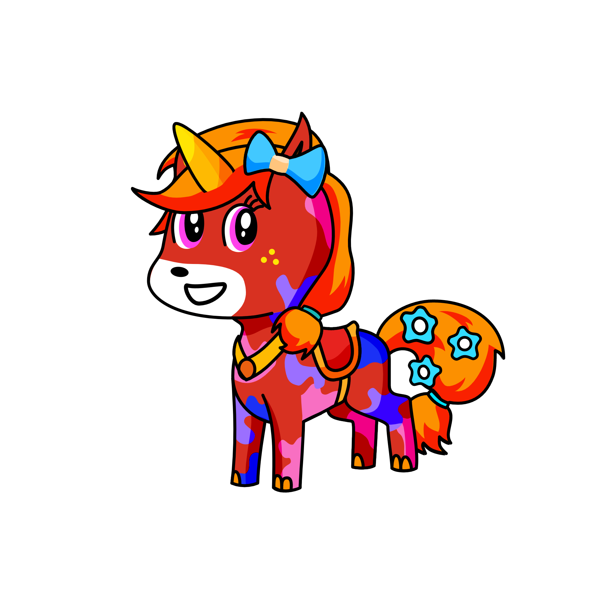 KRALİÇE, the unicorn