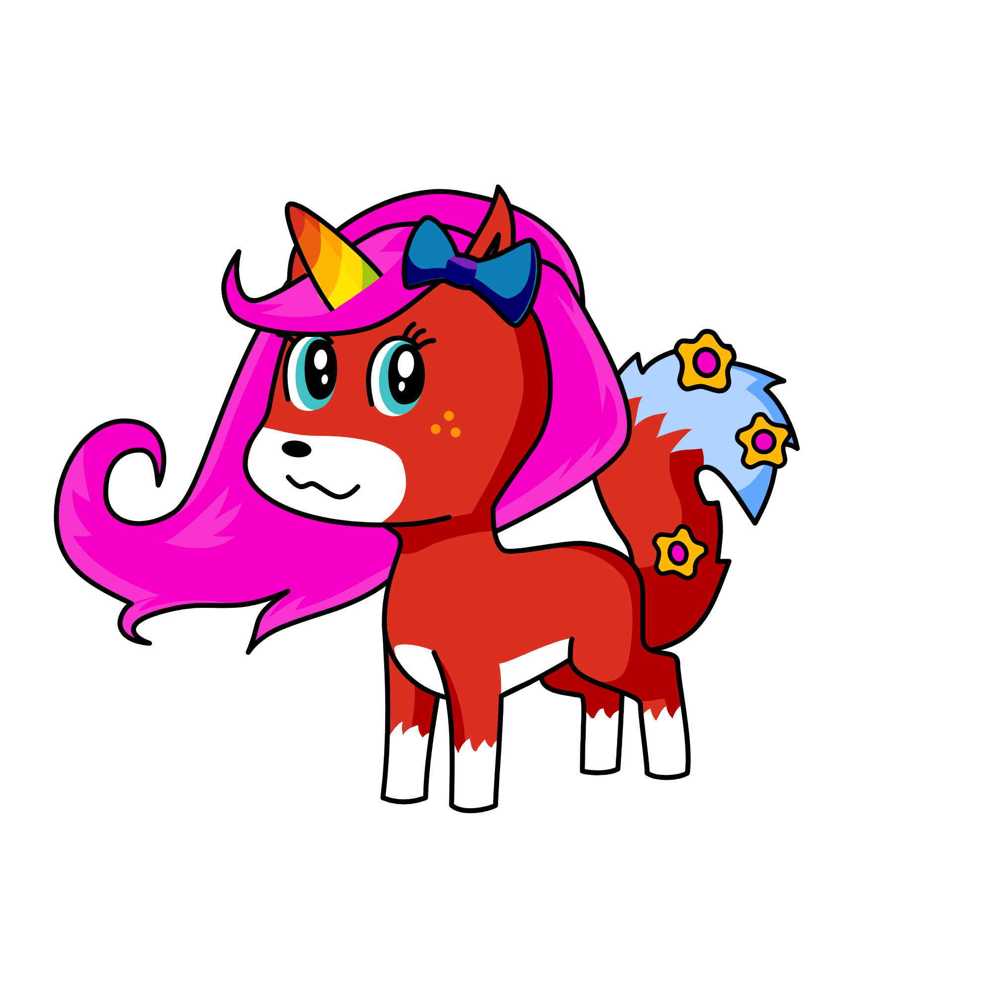 Lilly, the unicorn