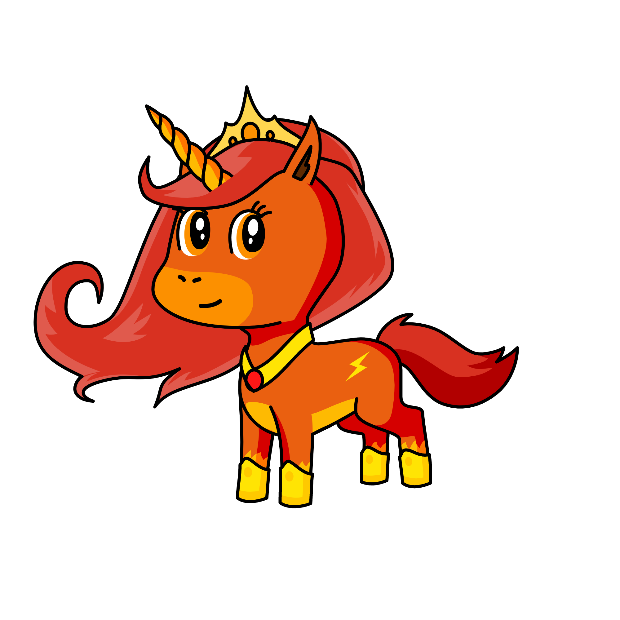 flare, the unicorn