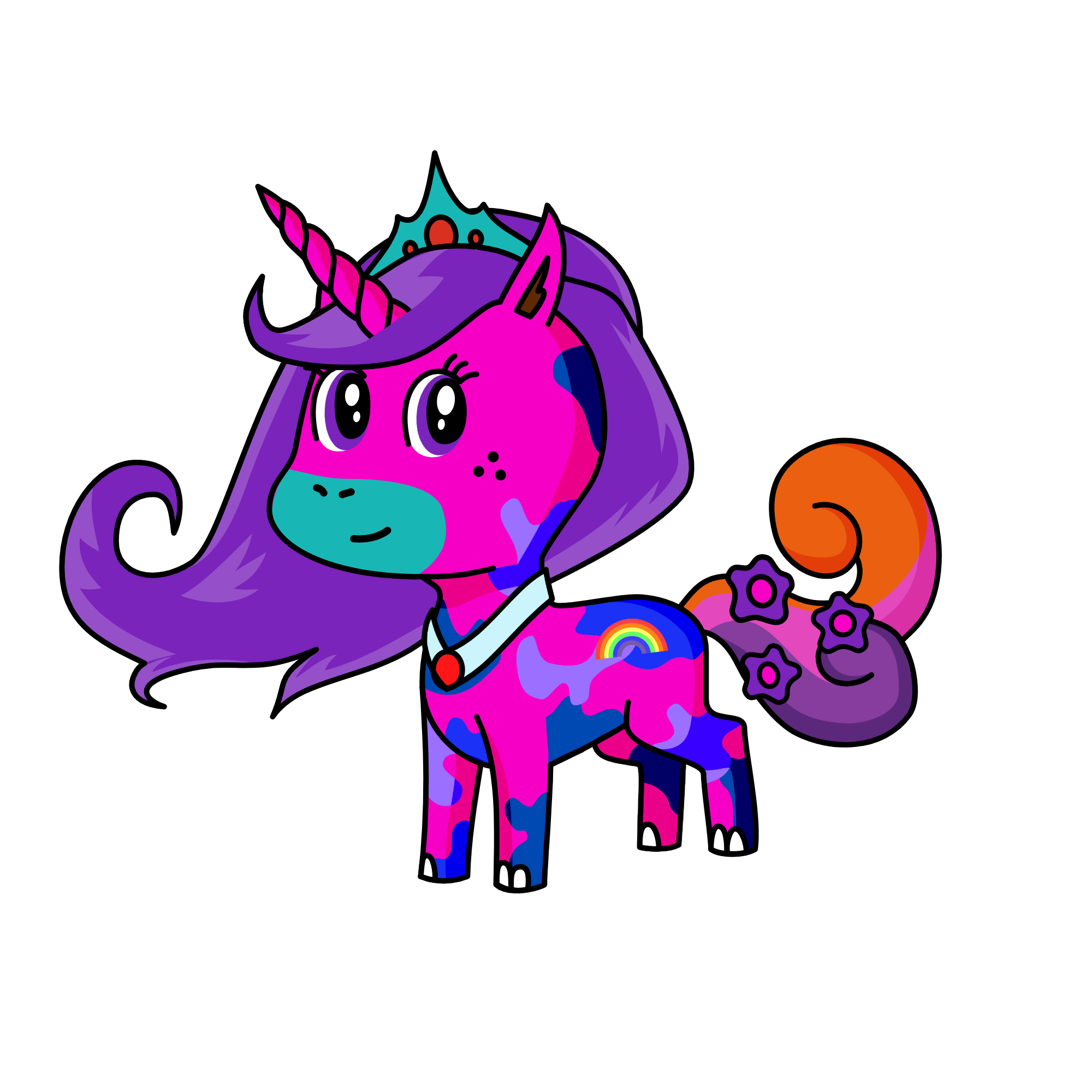 princec laila, the unicorn