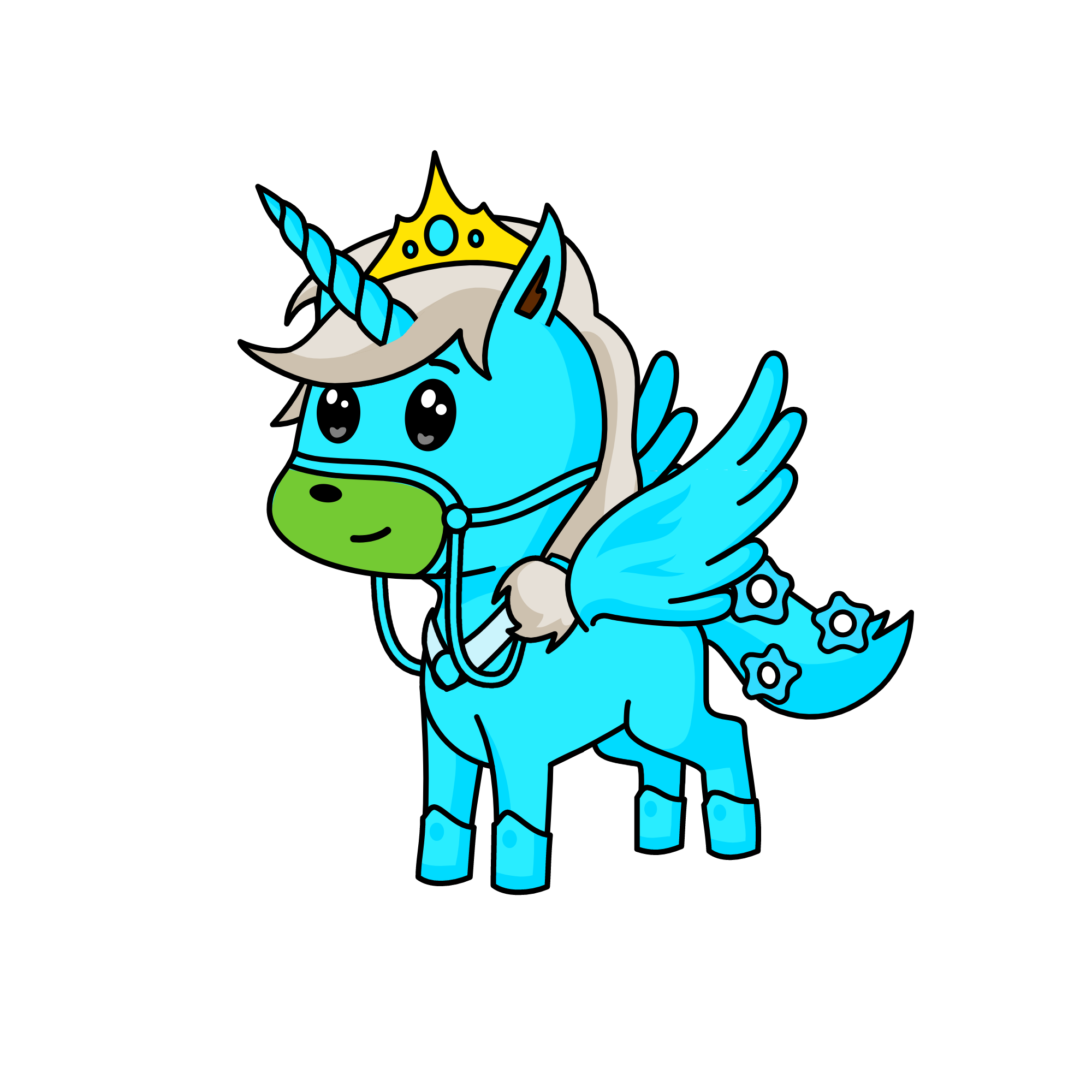 elsa unicorn, the unicorn