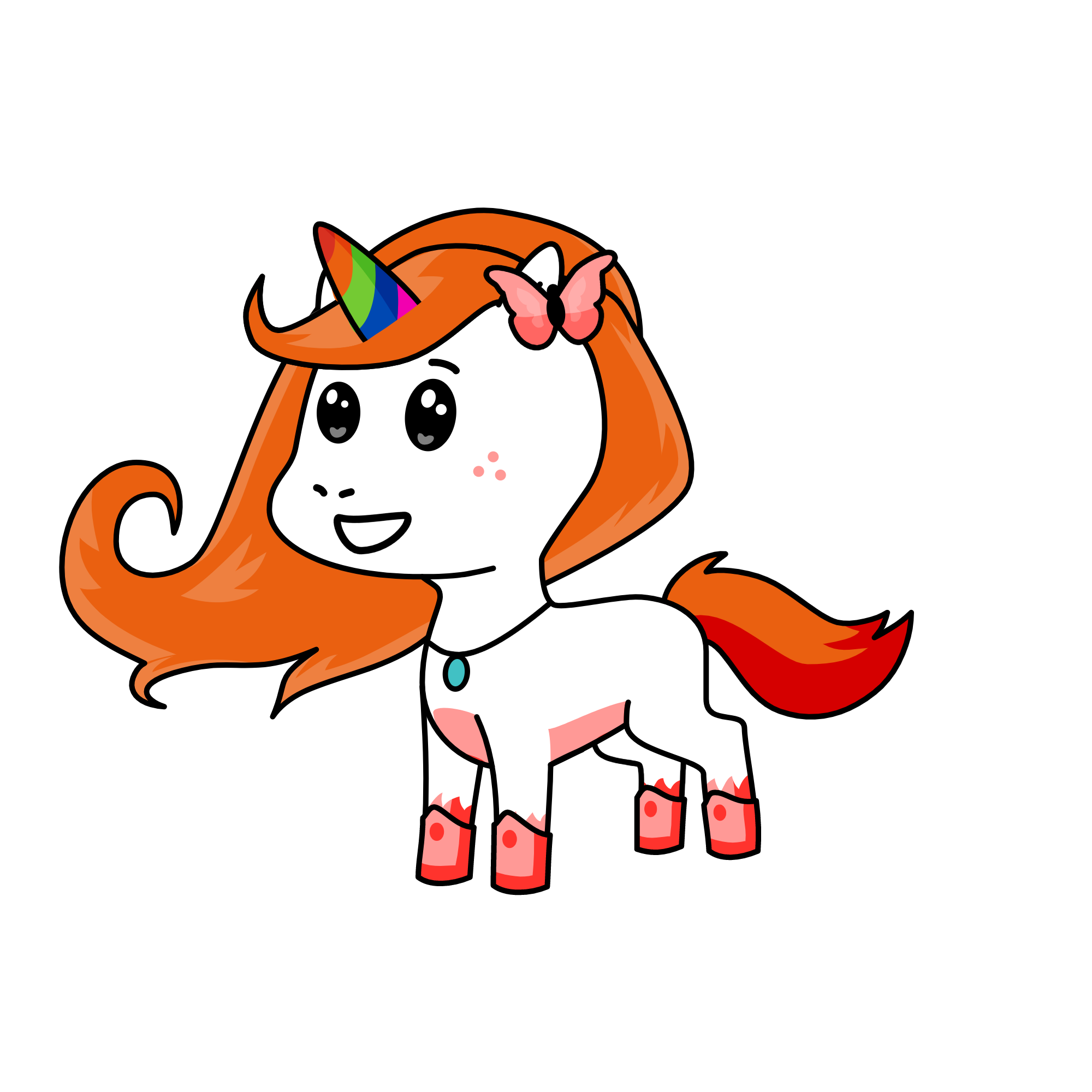 Emliy, the unicorn
