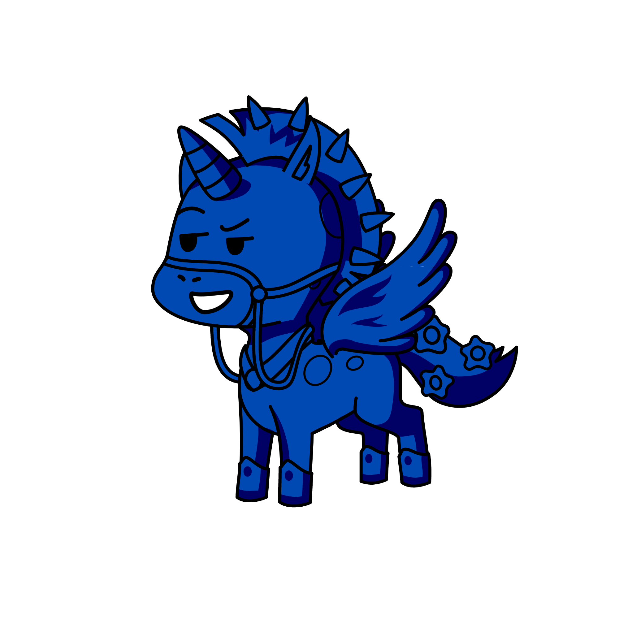 bluey , the unicorn