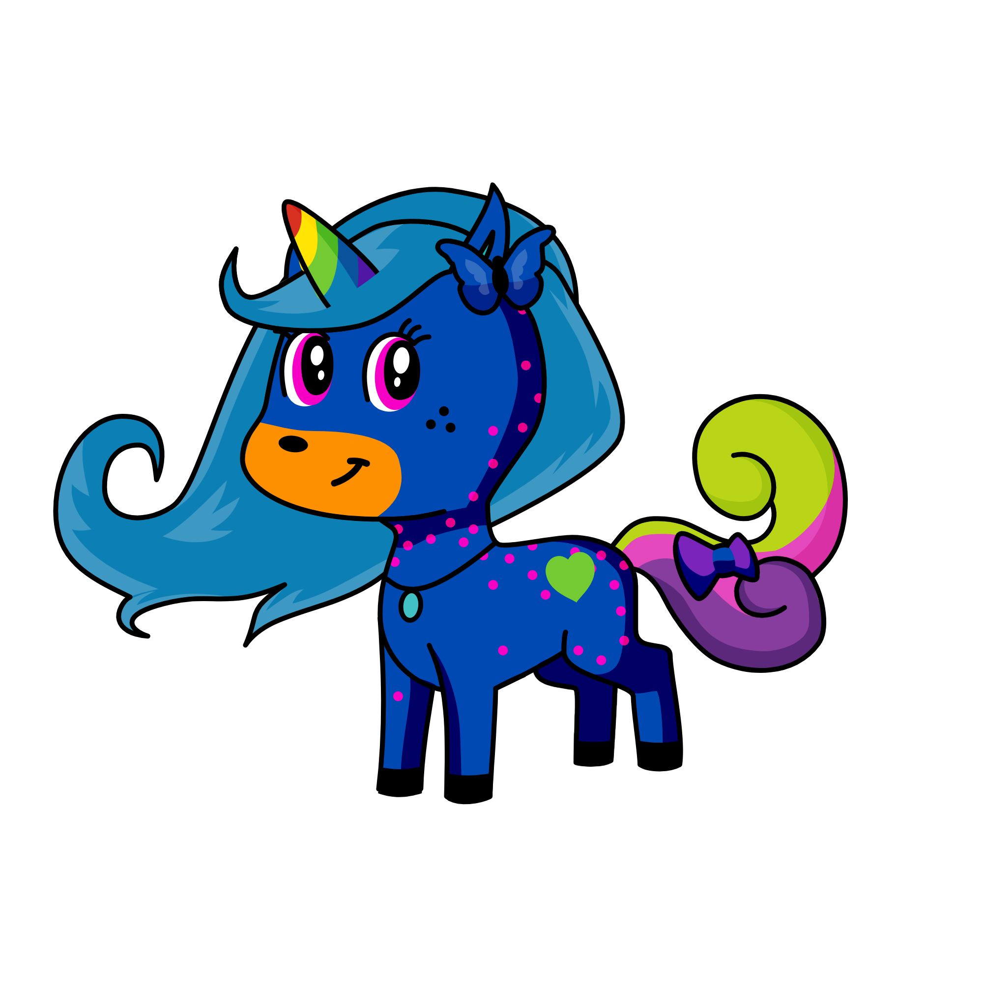 princiiiiii, the unicorn