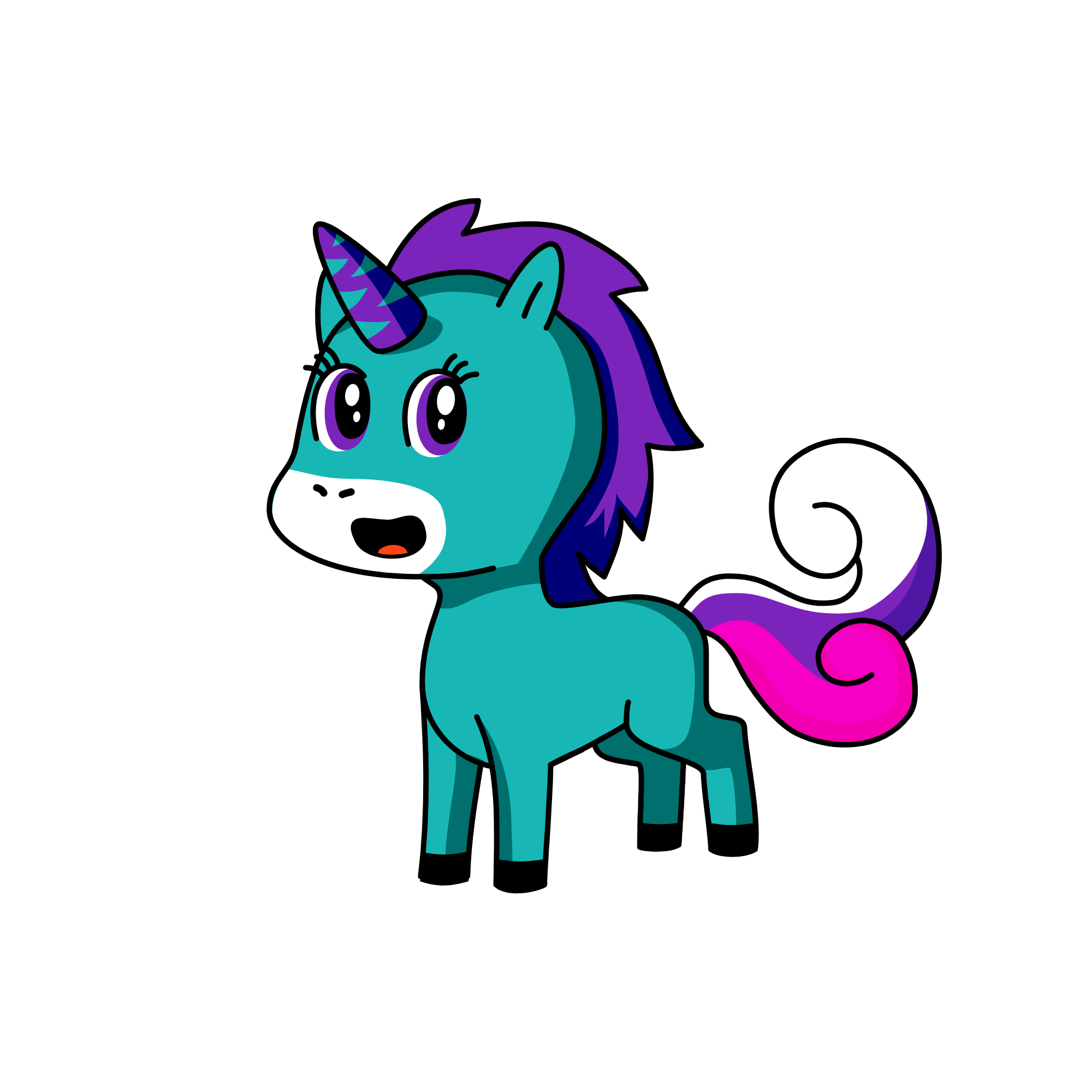 BRB, the unicorn