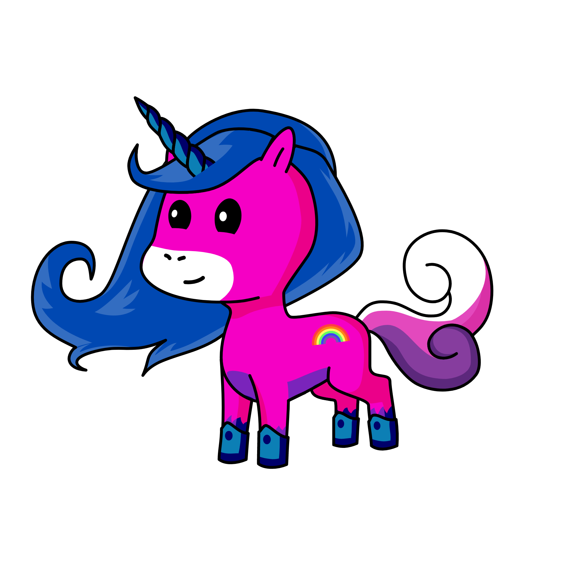 momo, the unicorn