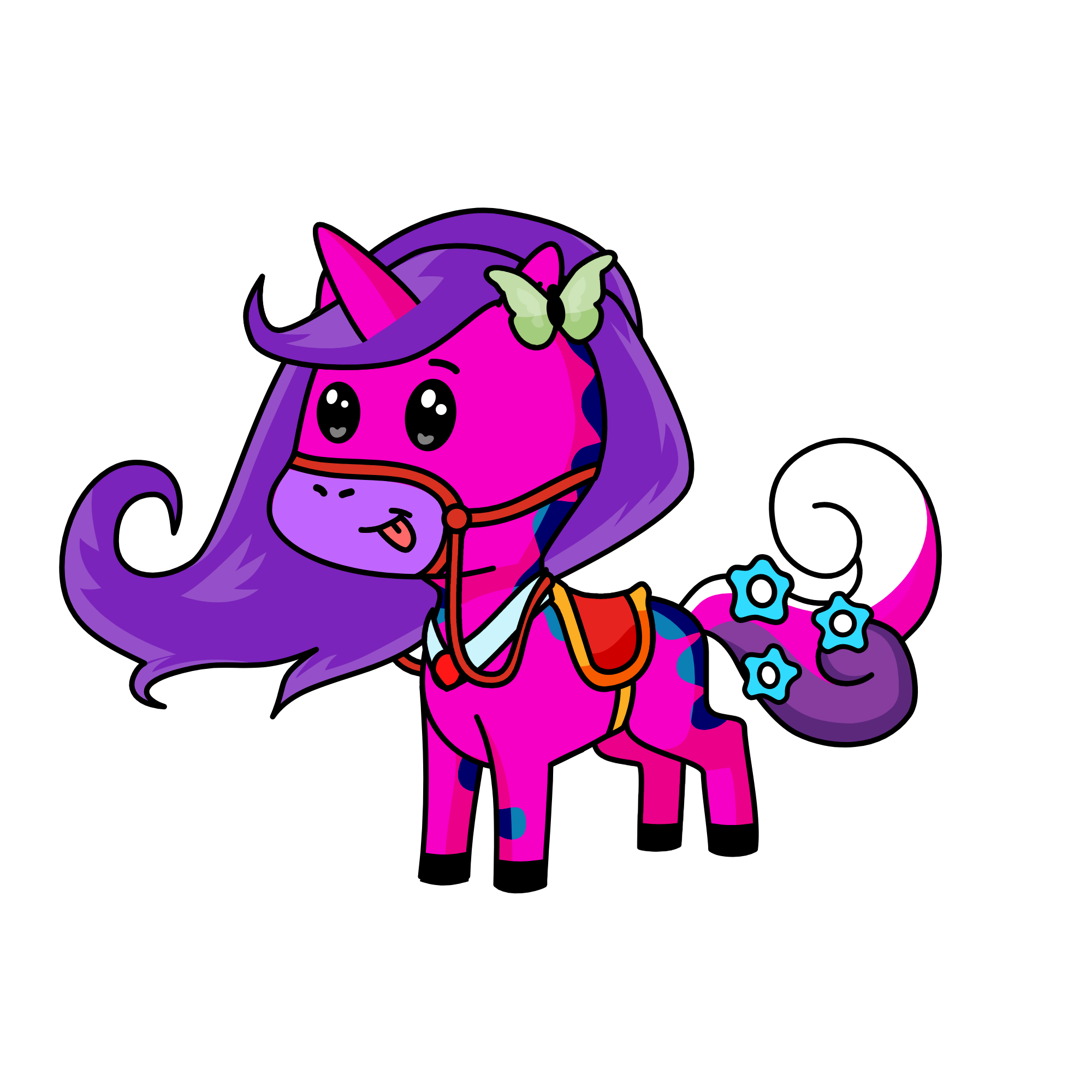 Cupcake, the unicorn