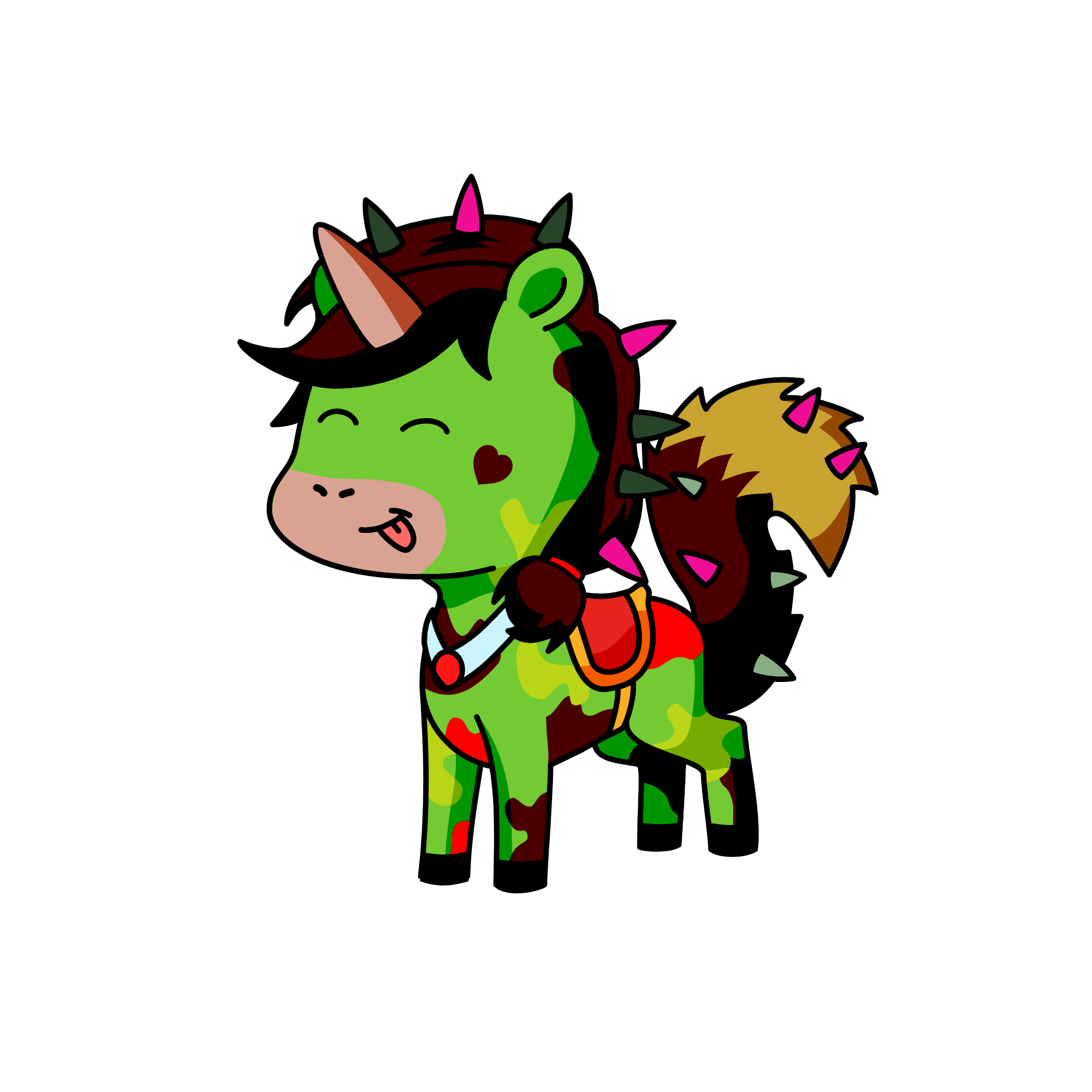 Pickle, the unicorn