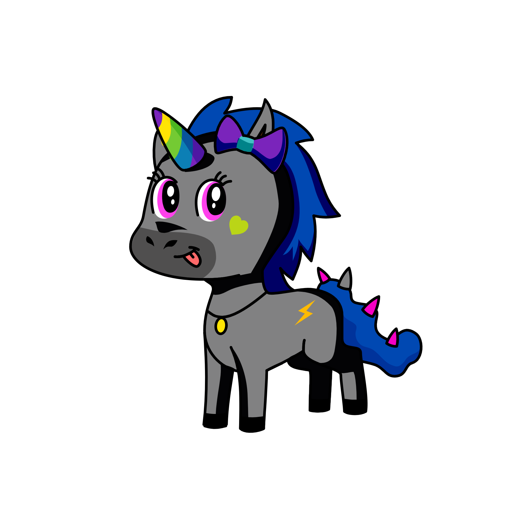 Ponçik, the unicorn