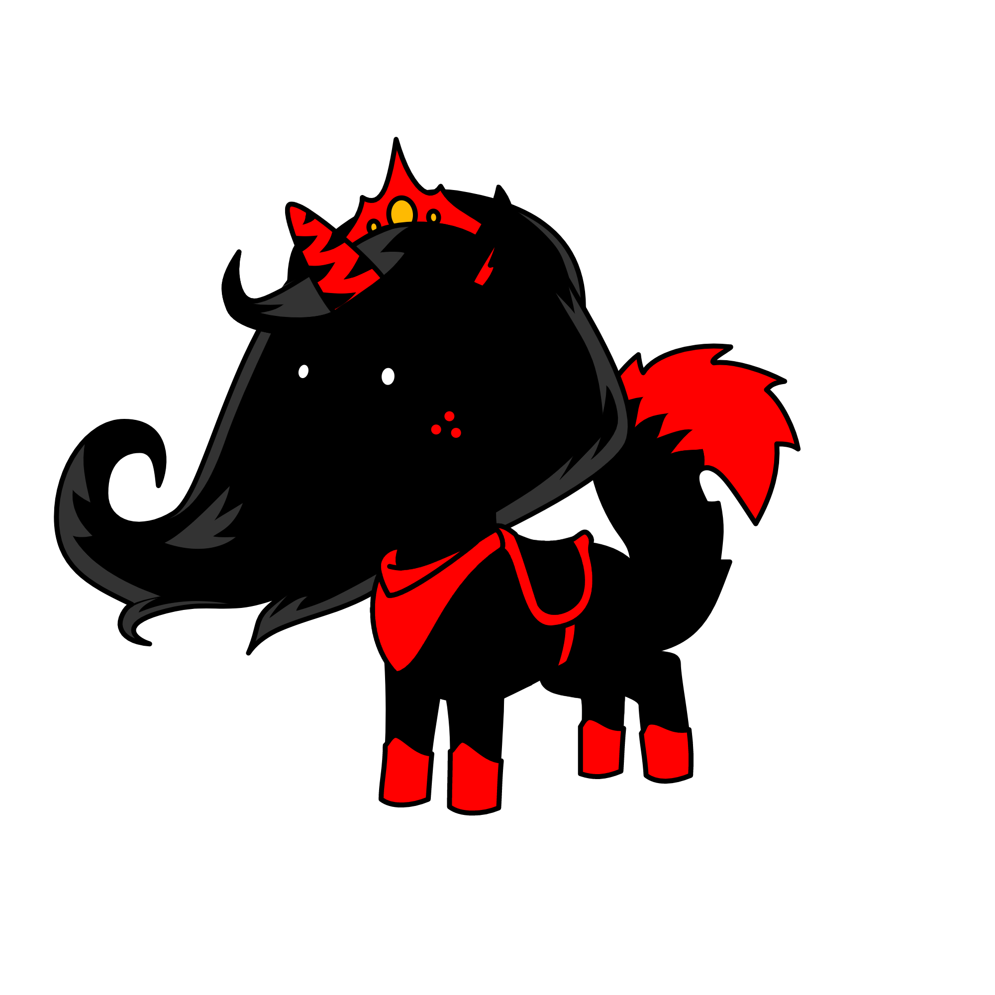 evil demon, the unicorn