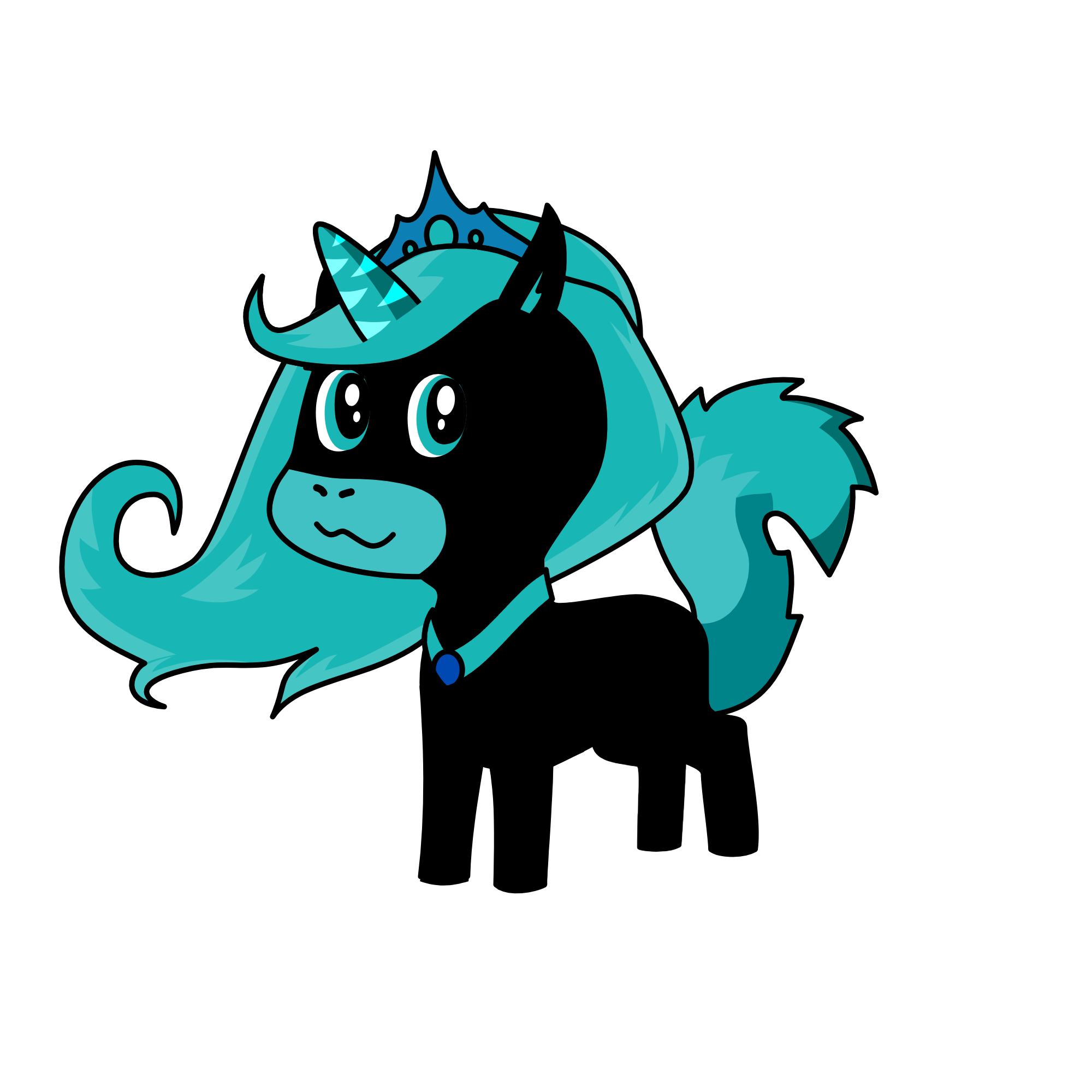 Nightfall, the unicorn