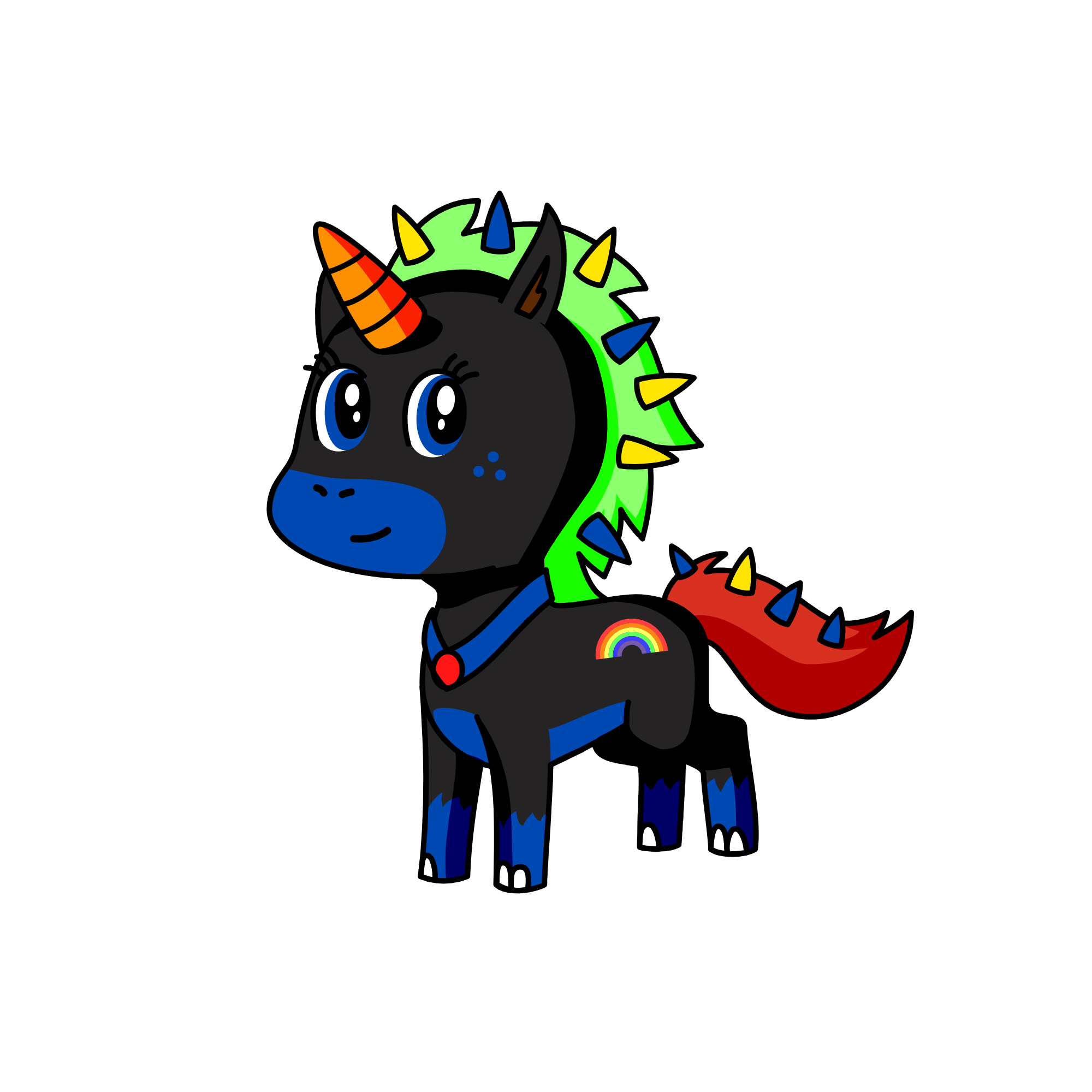 e-boy, the unicorn