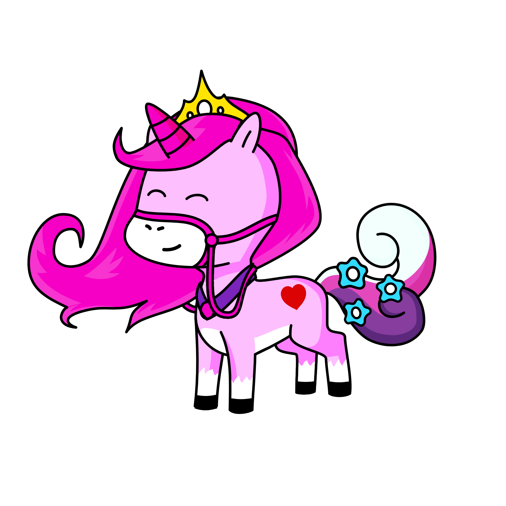 Princess Of Pink, the unicorn