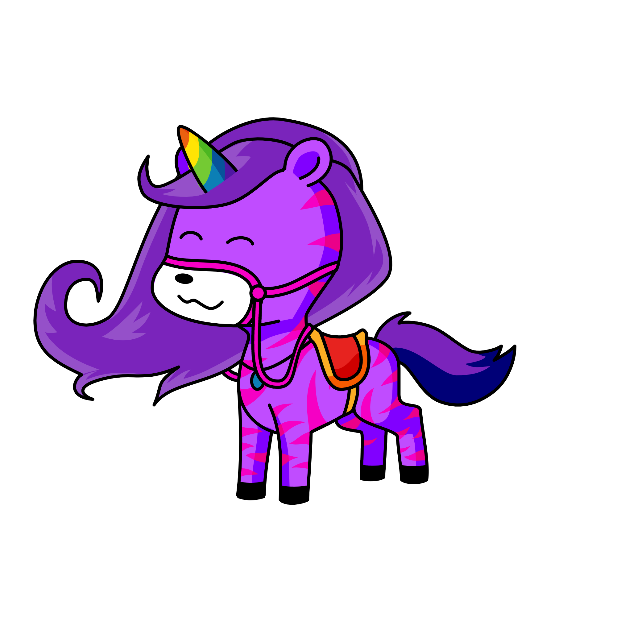 Midnight, the unicorn