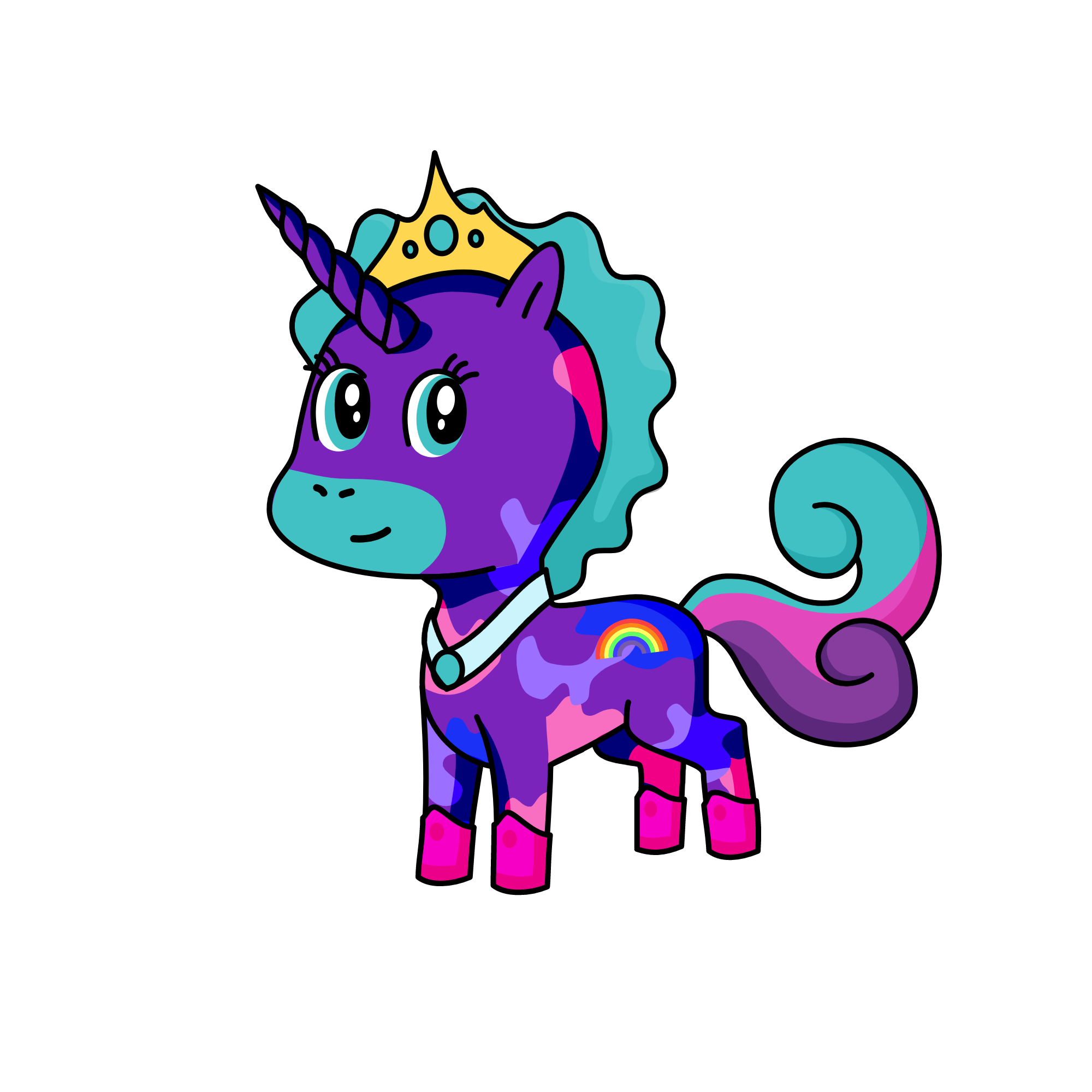 lucky wishes, the unicorn
