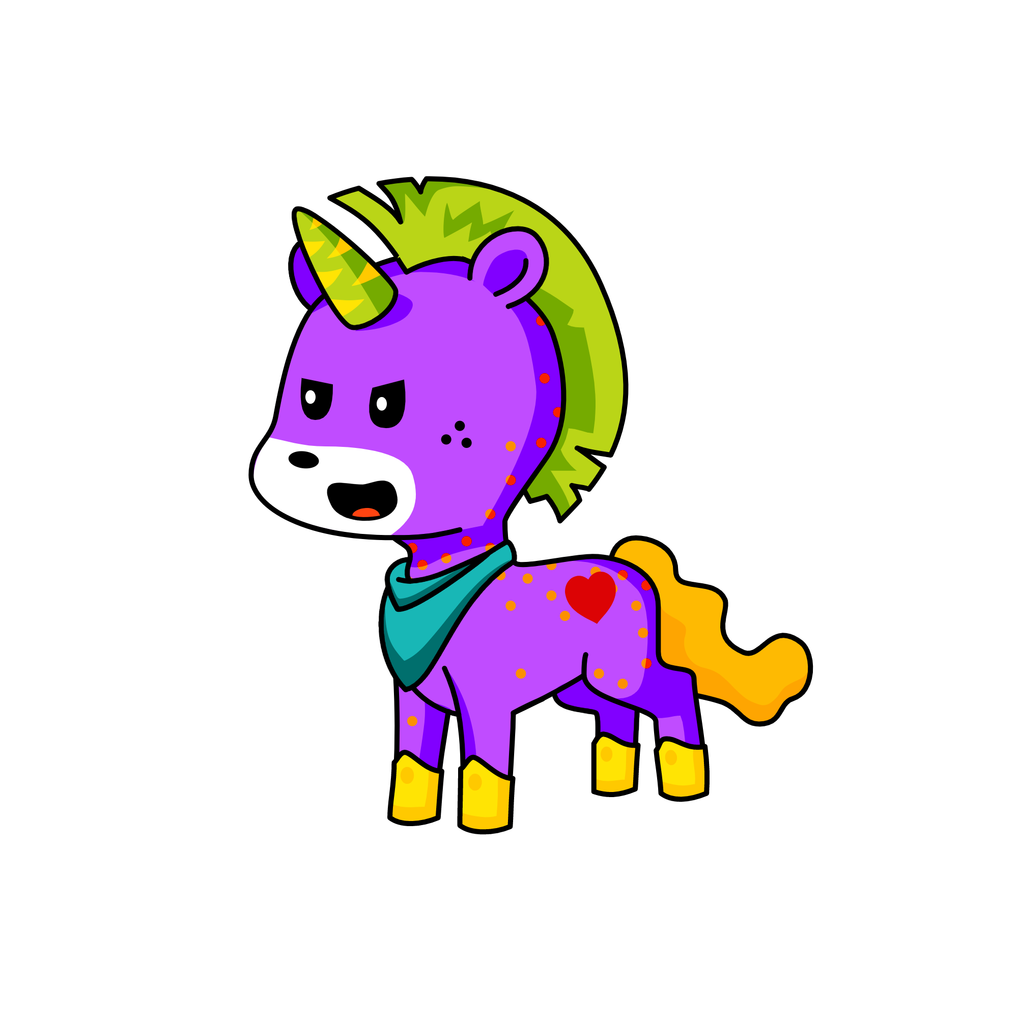 Rocky, the unicorn
