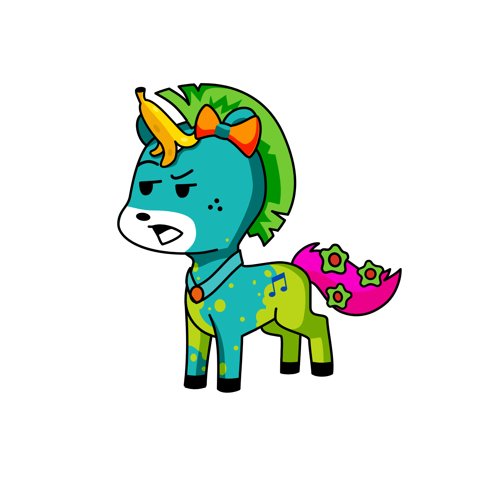 Rudy, the unicorn