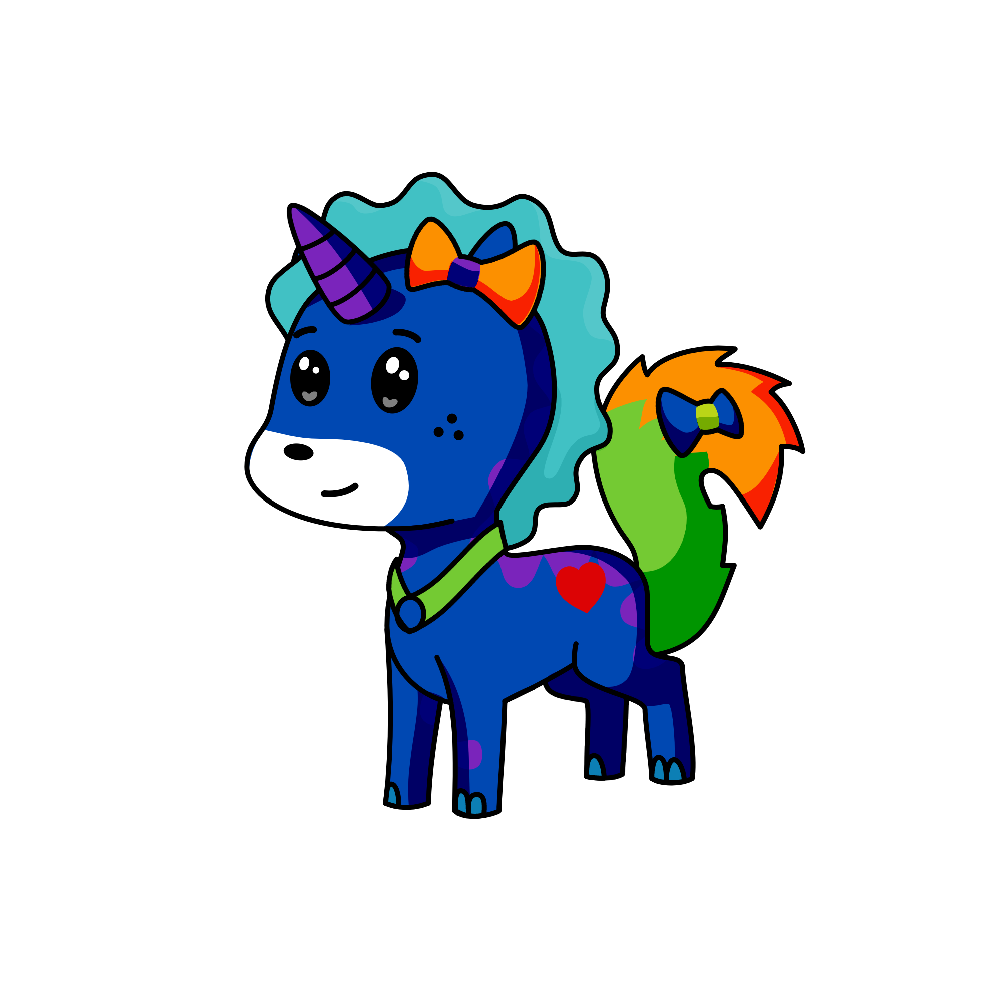 Nighty, the unicorn