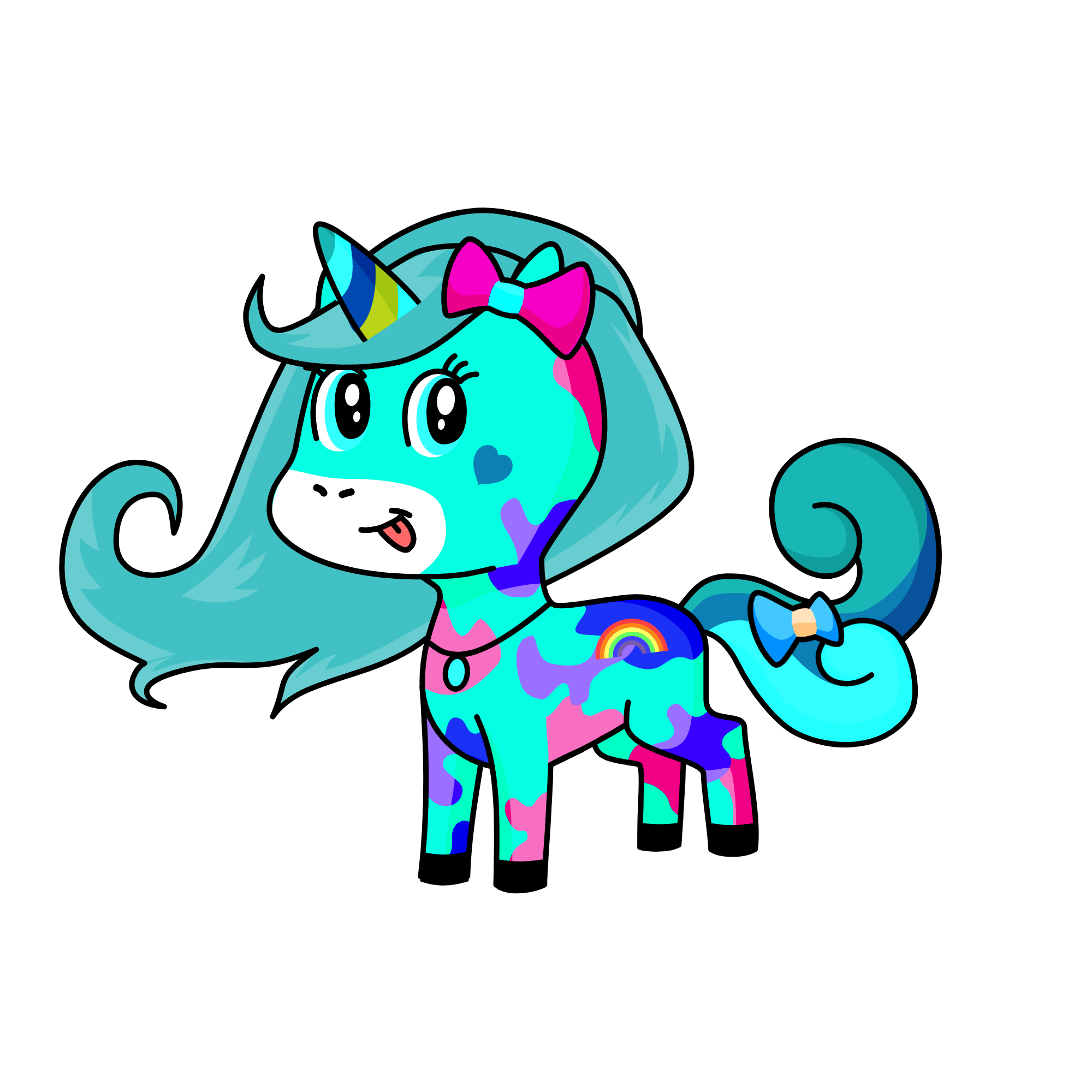 bluie, the unicorn