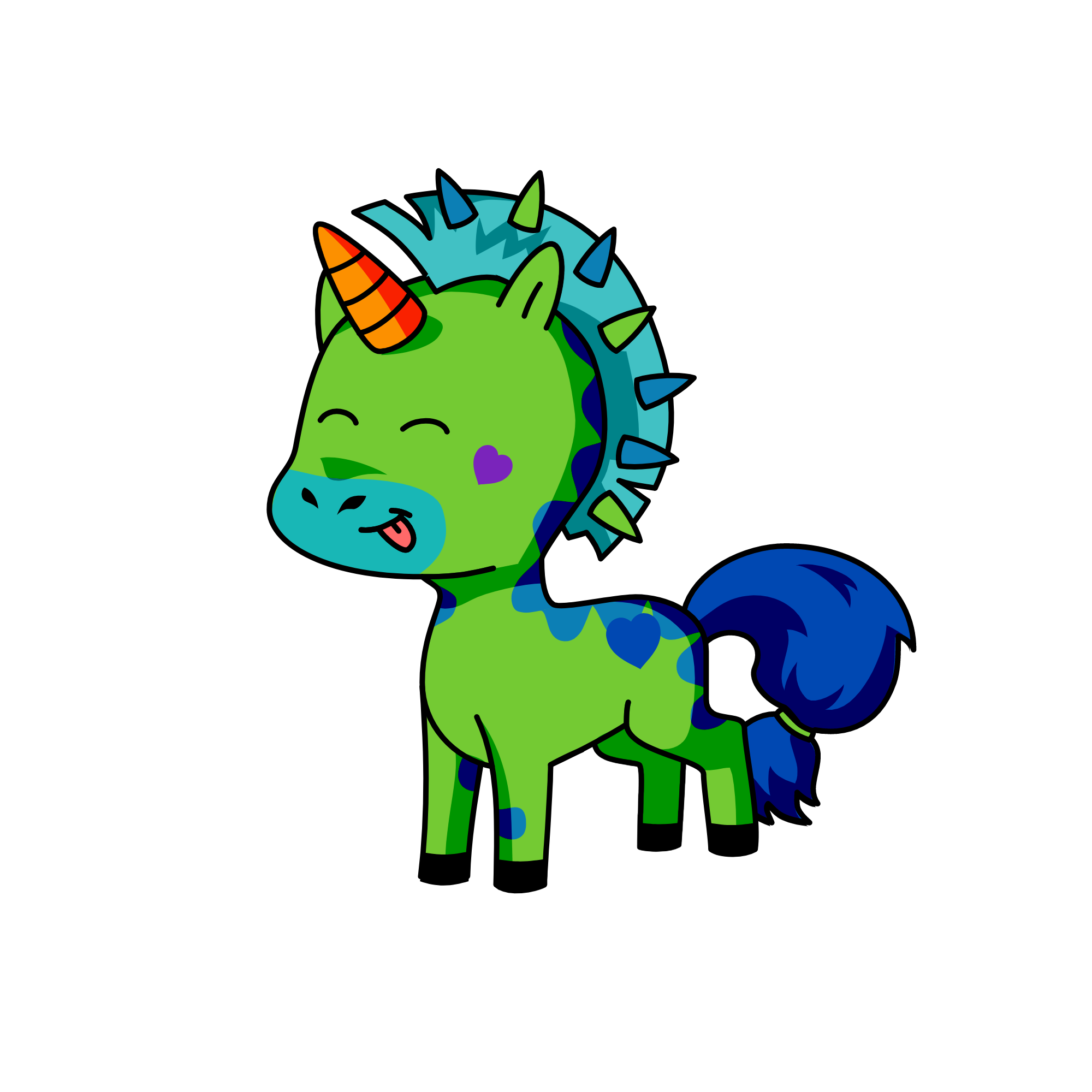 Silly, the unicorn