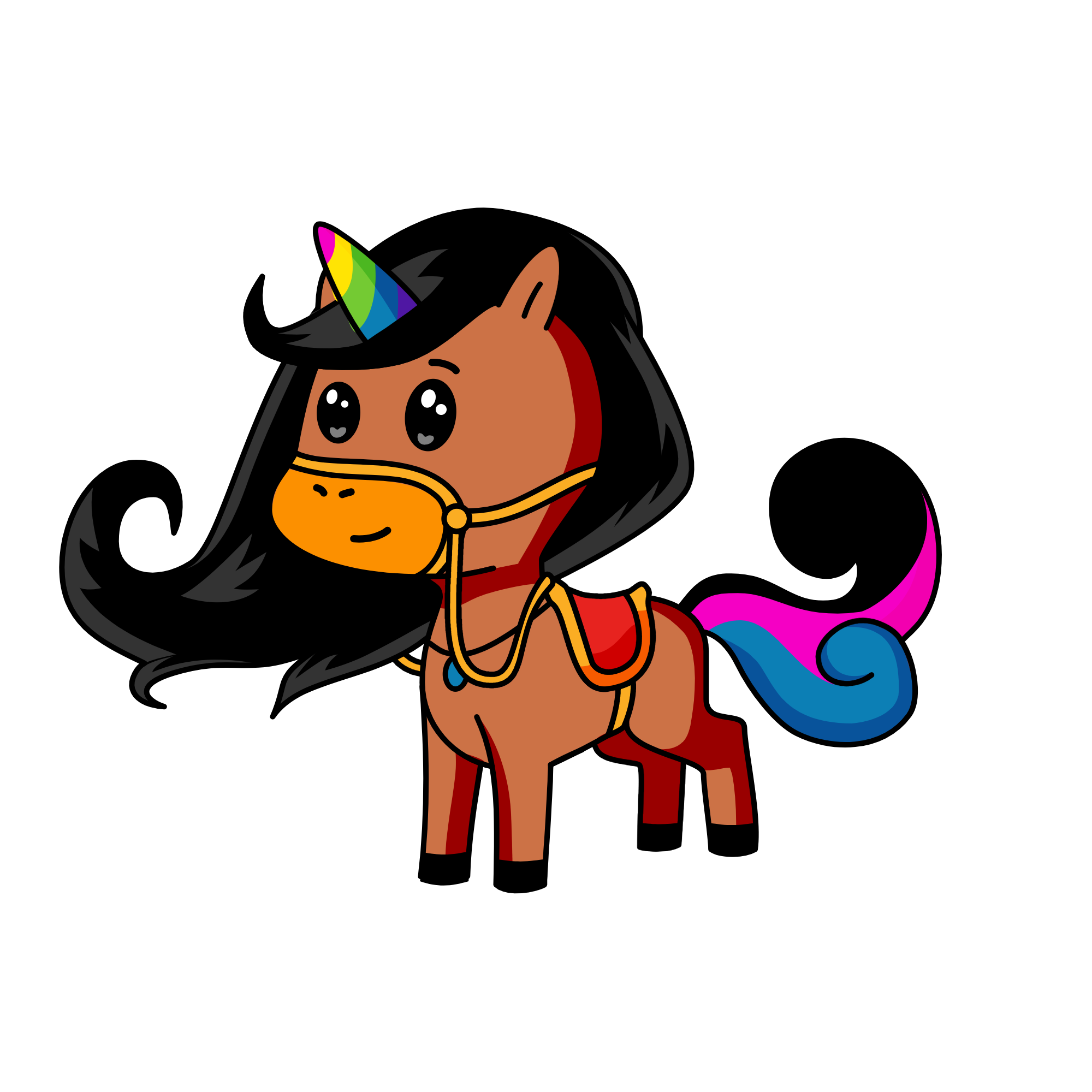 Sprite, the unicorn