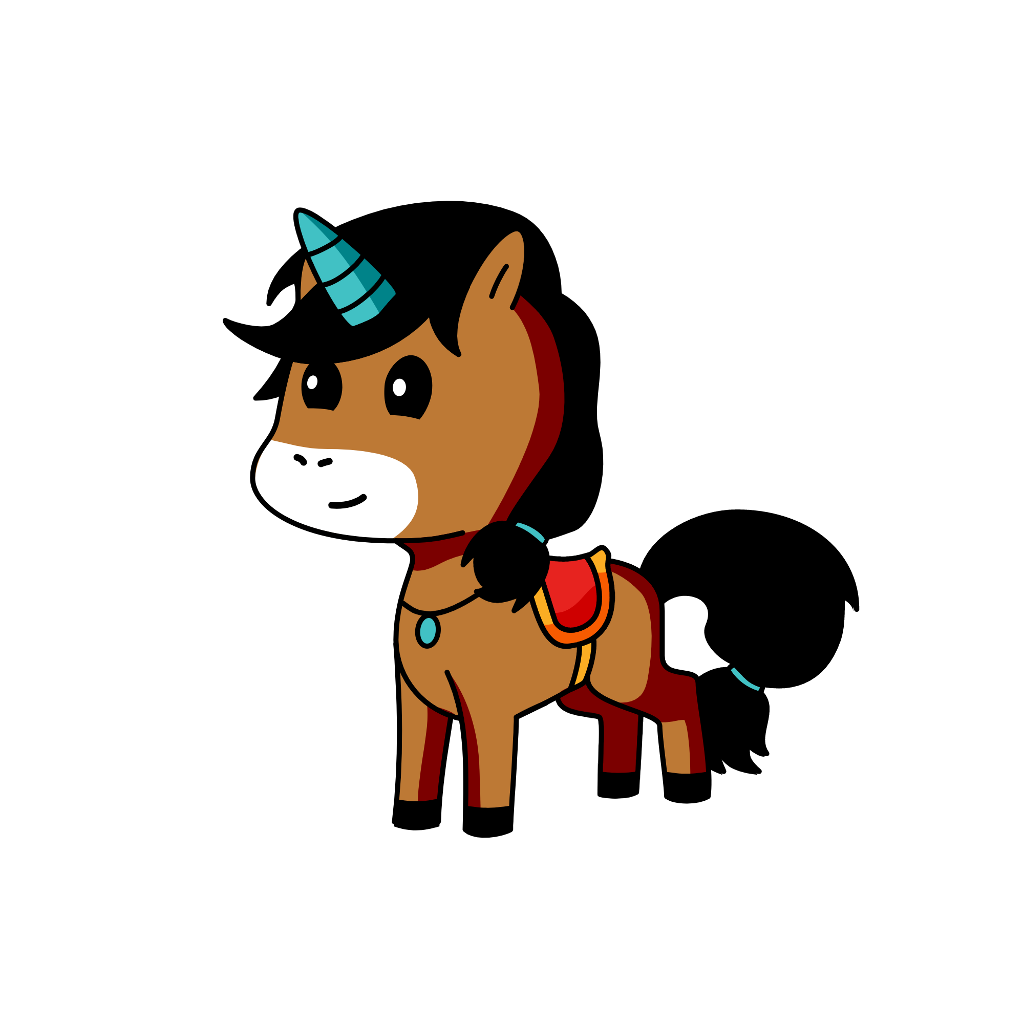 Shadow, the unicorn