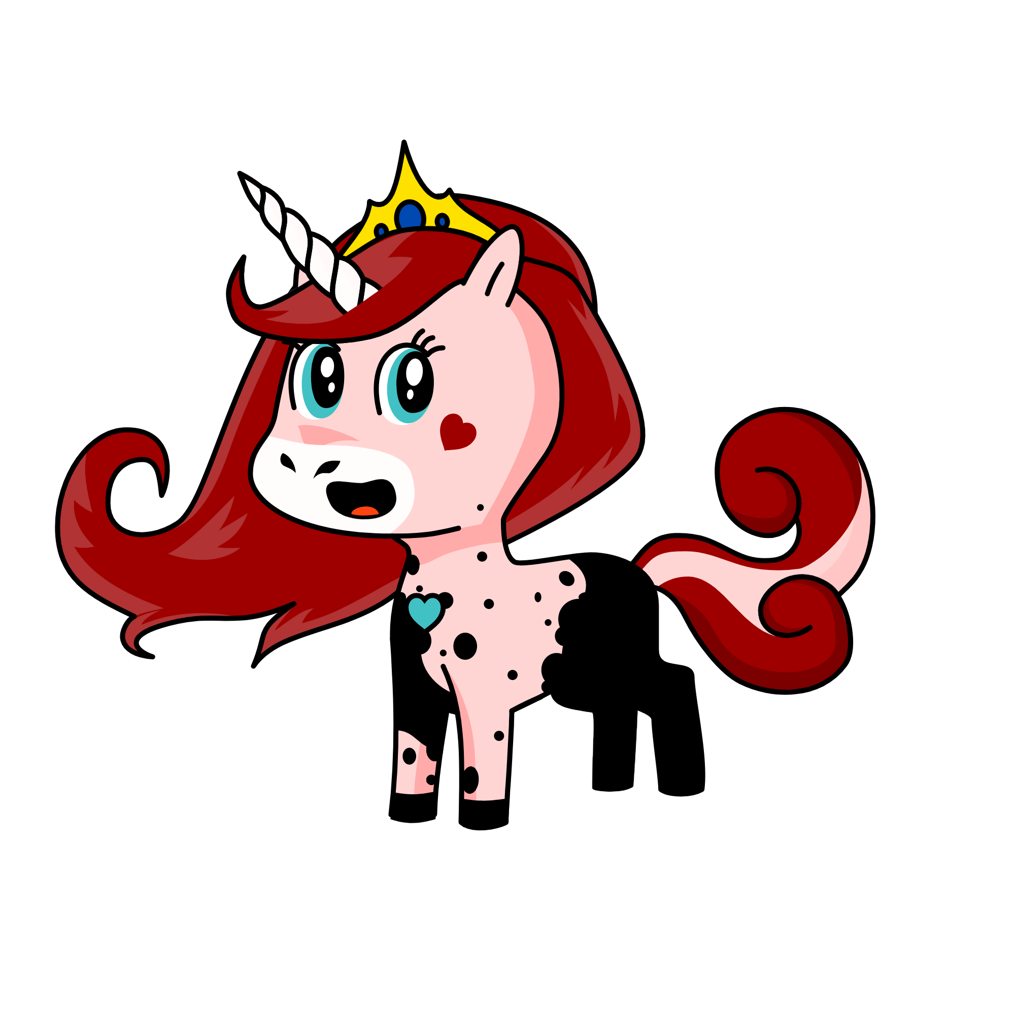 Ariel, the unicorn