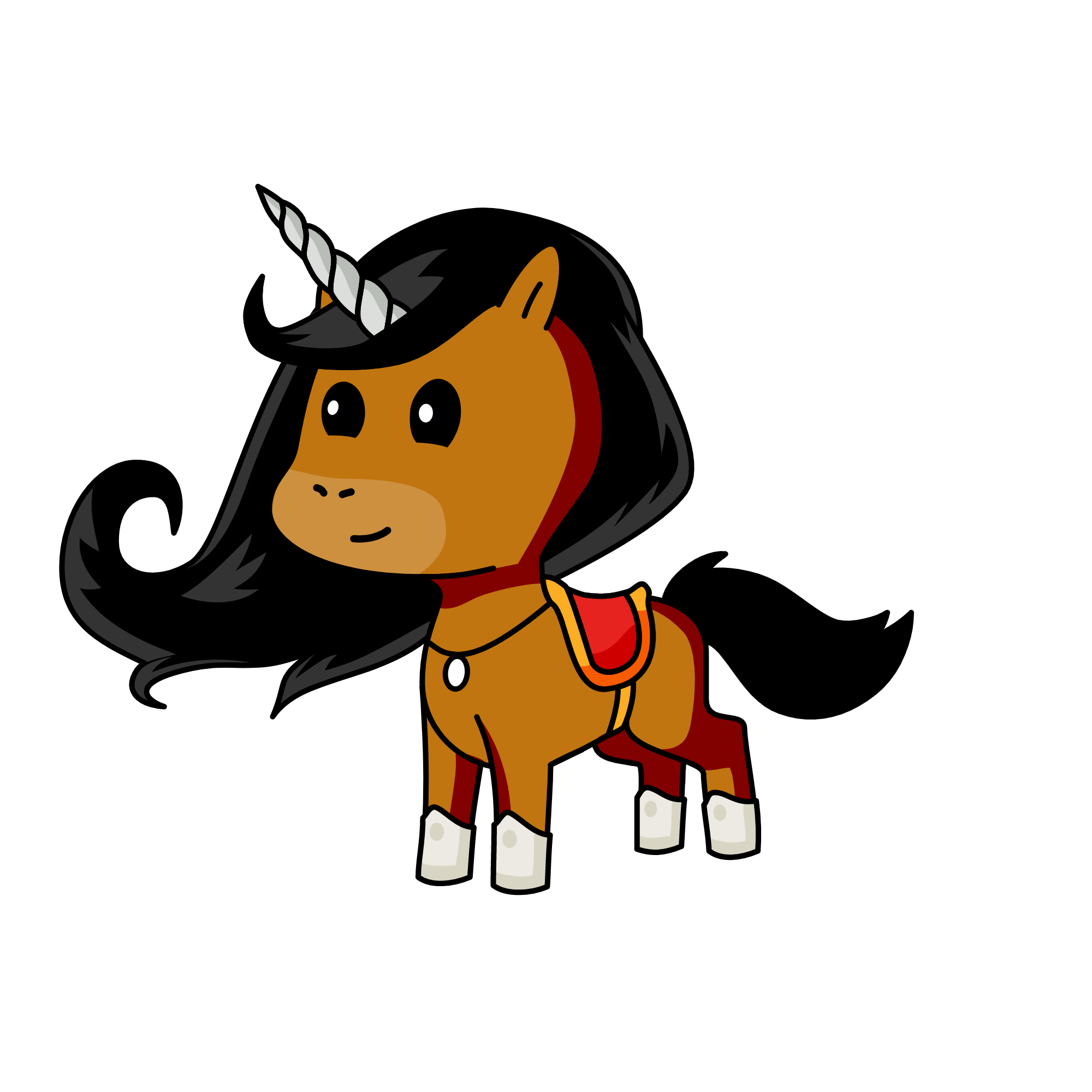 Midnight, the unicorn