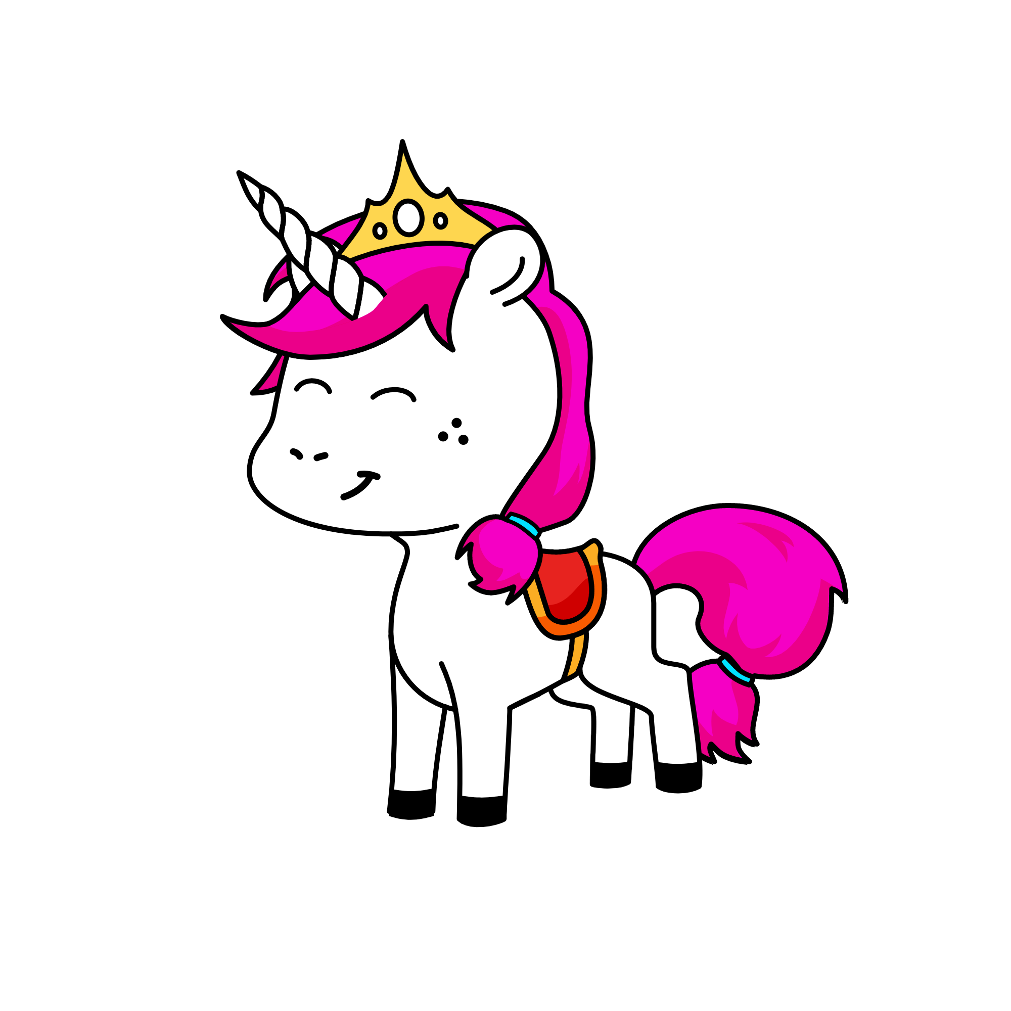 Princess โค๏ธ๐งก๐๐๐๐, the unicorn