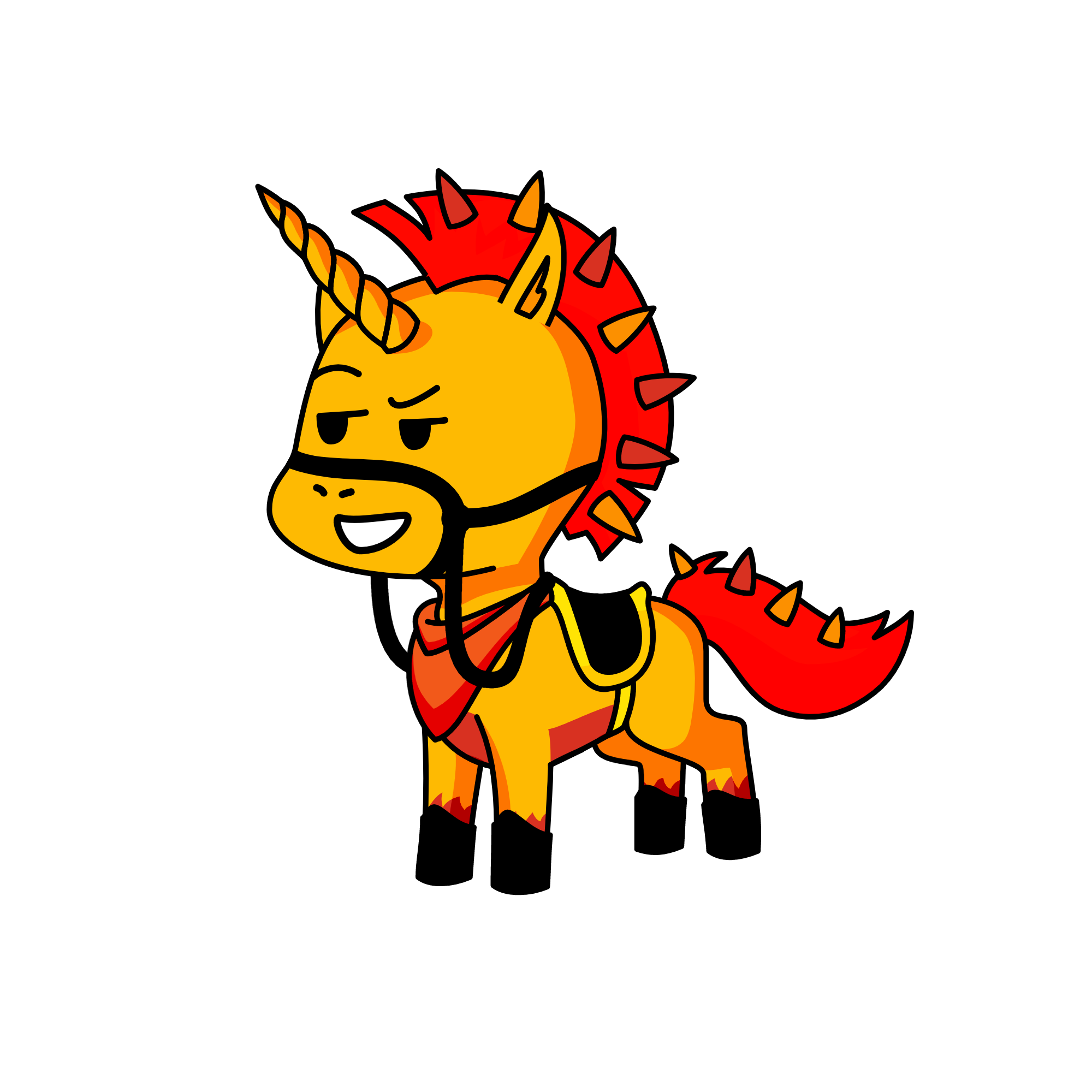 cool, the unicorn