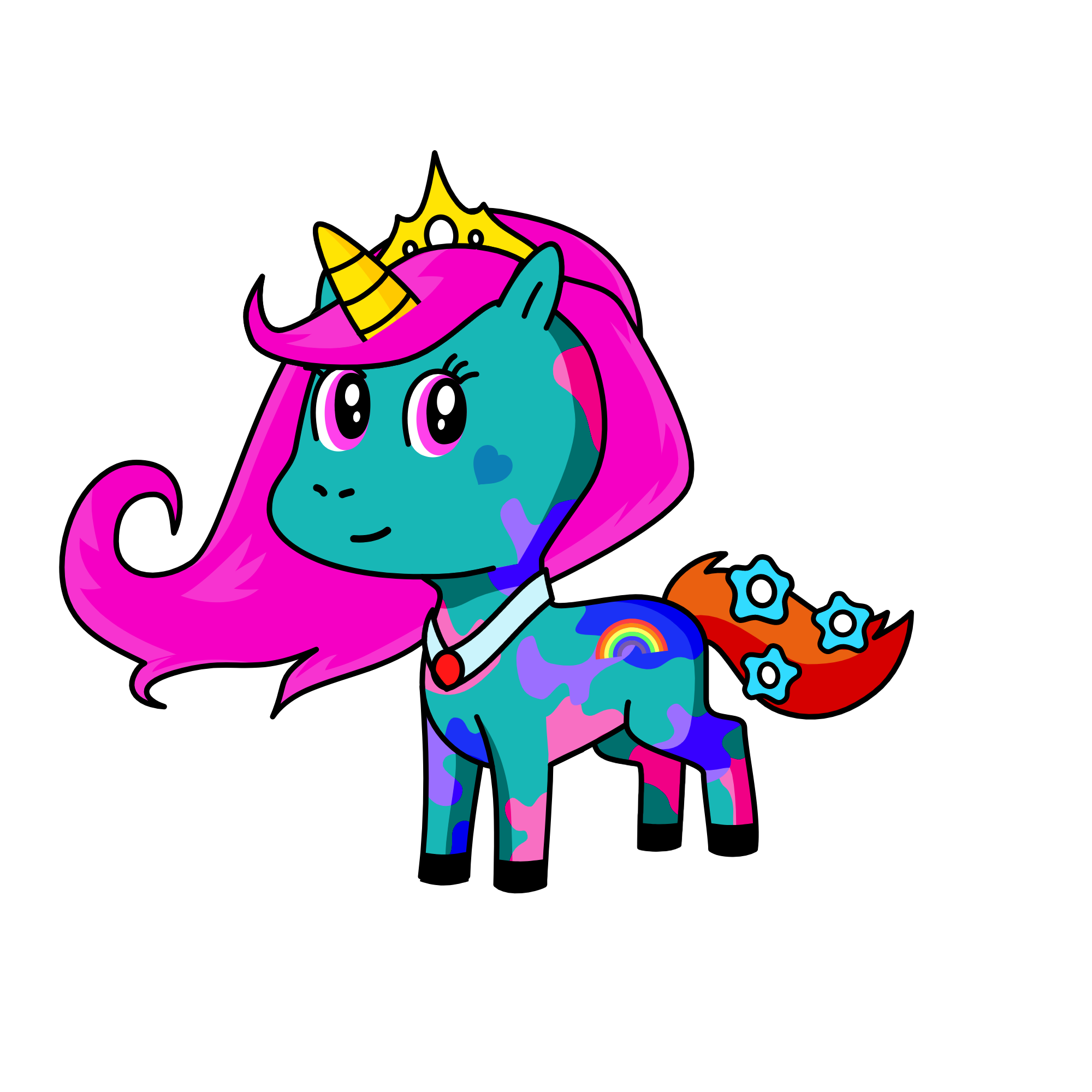 nakiaha, the unicorn