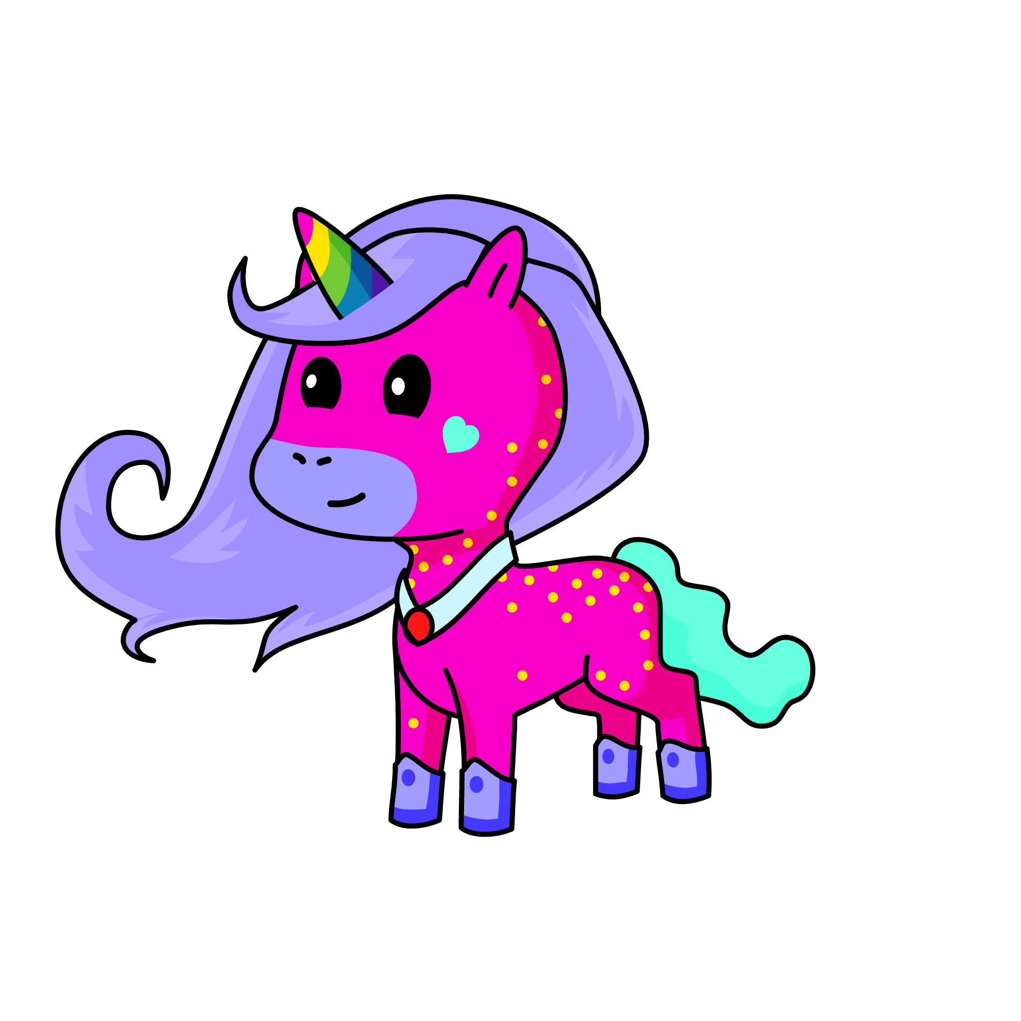luna love, the unicorn