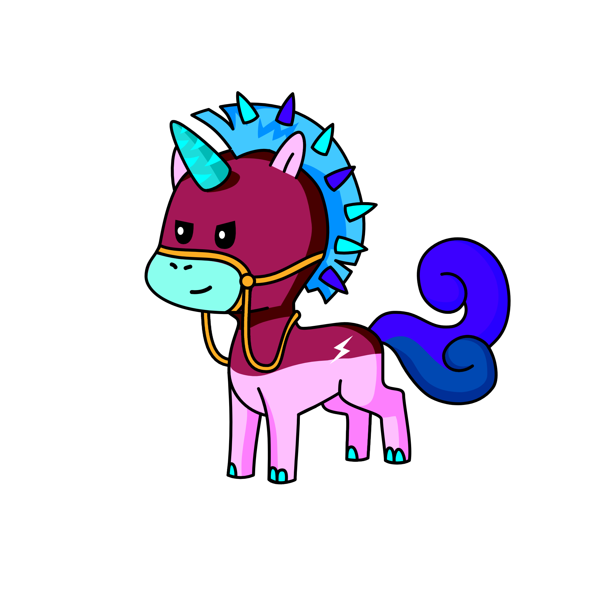 raven, the unicorn