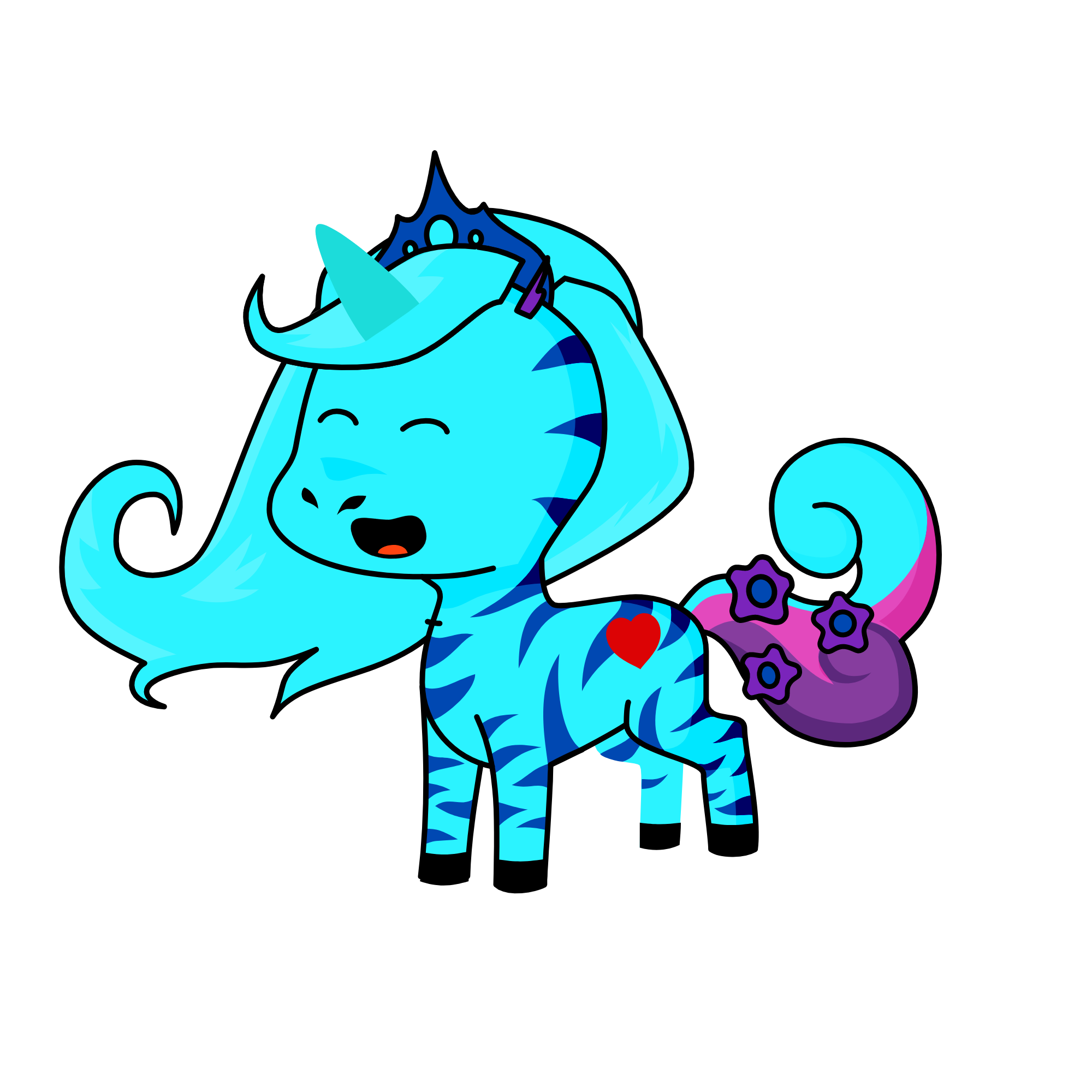 ice, the unicorn