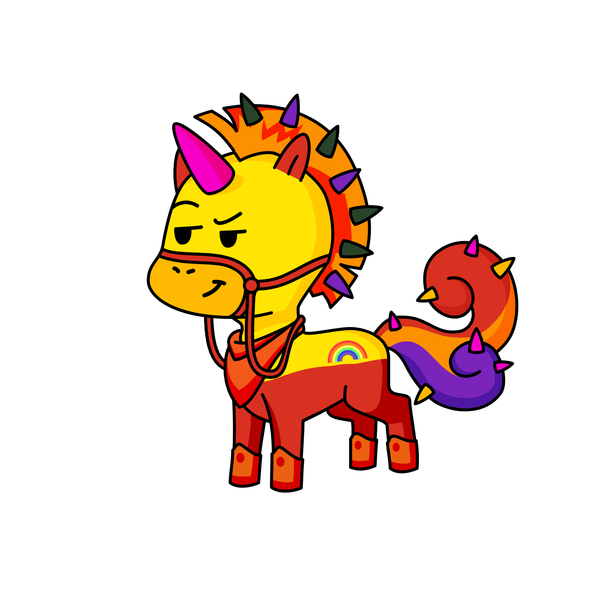 booboo corn , the unicorn