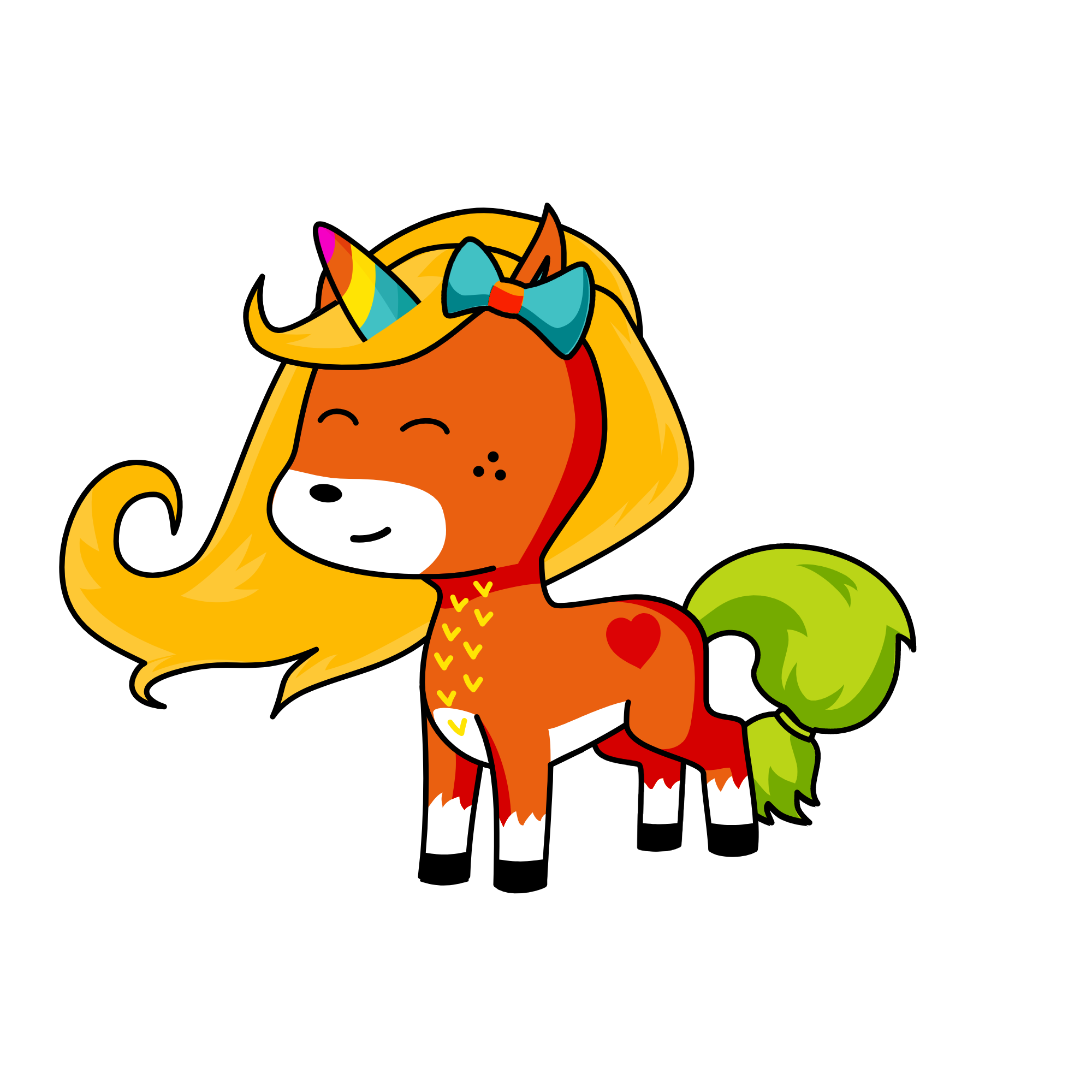 لولا, the unicorn
