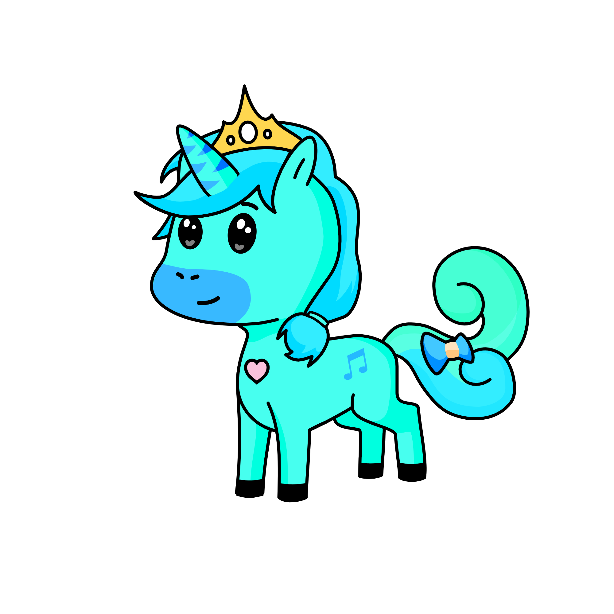 snow, the unicorn