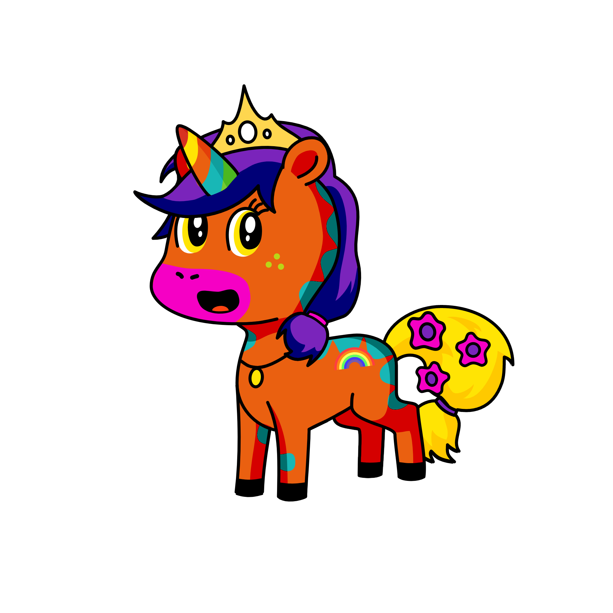 PRINSES, the unicorn