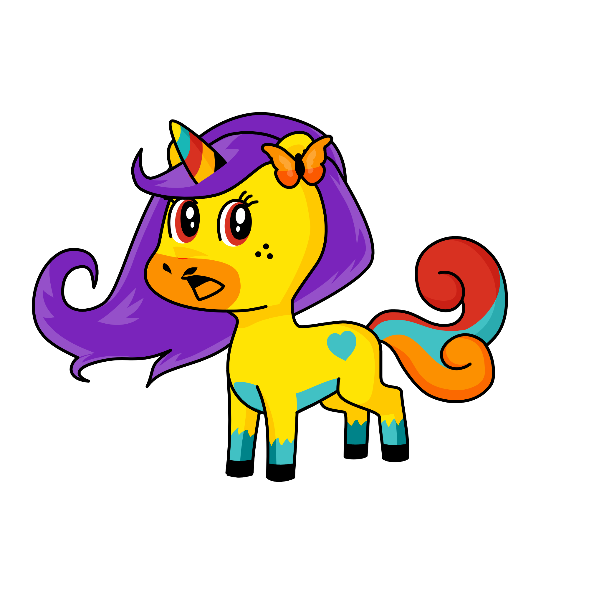 رئم, the unicorn