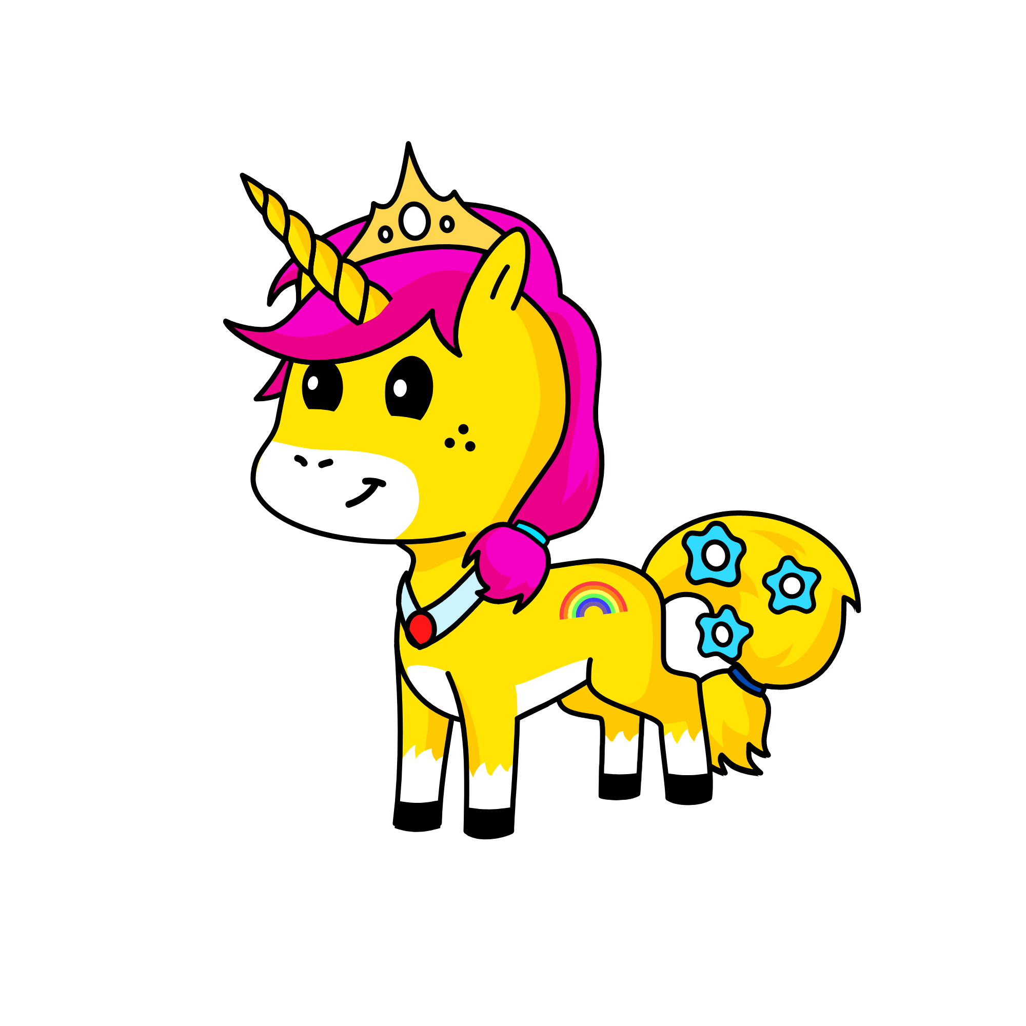 CELESTIA, the unicorn
