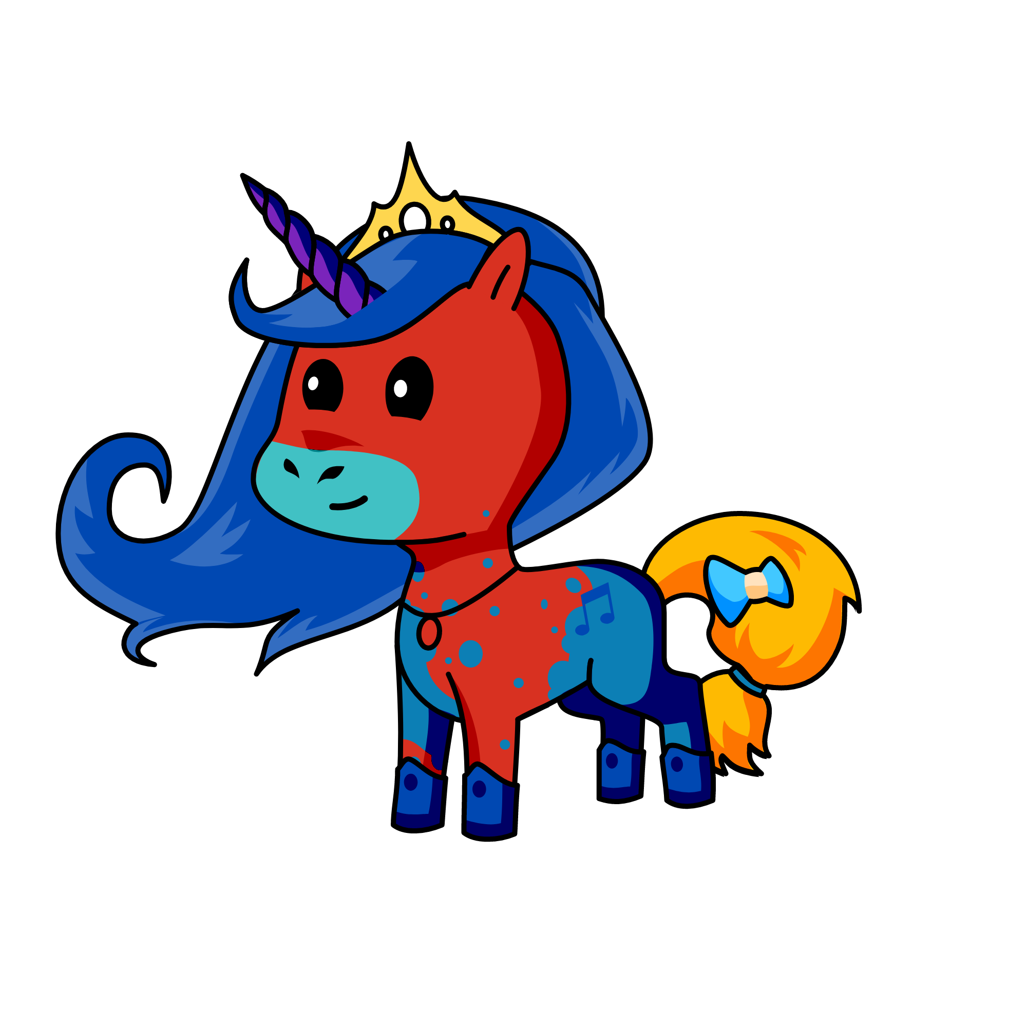Princess Harmony, the unicorn