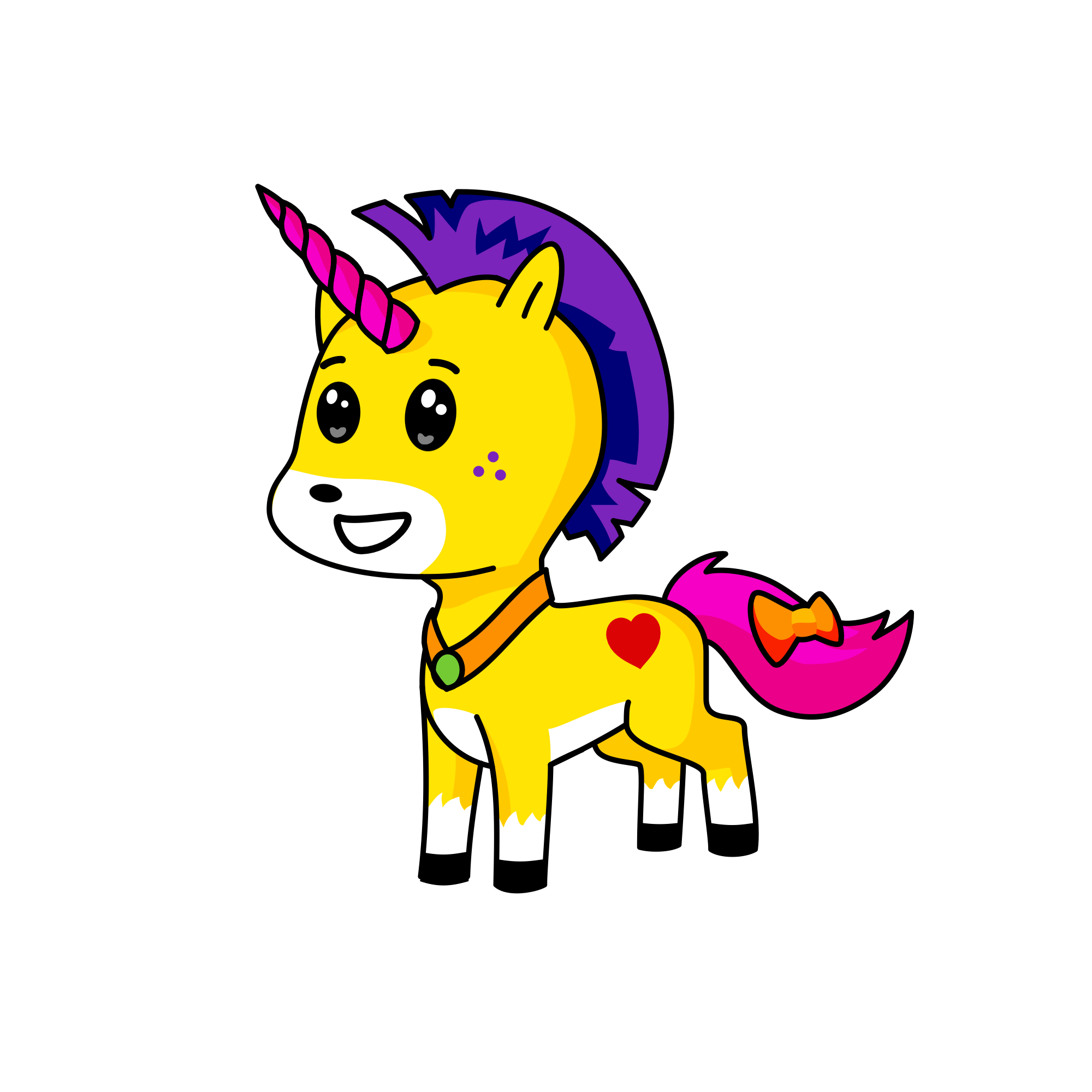 Consti, the unicorn