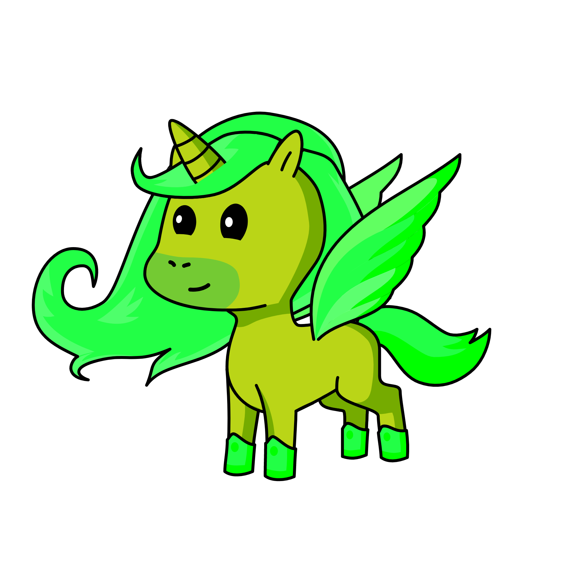 nature🌳🌲🌴🌵, the unicorn
