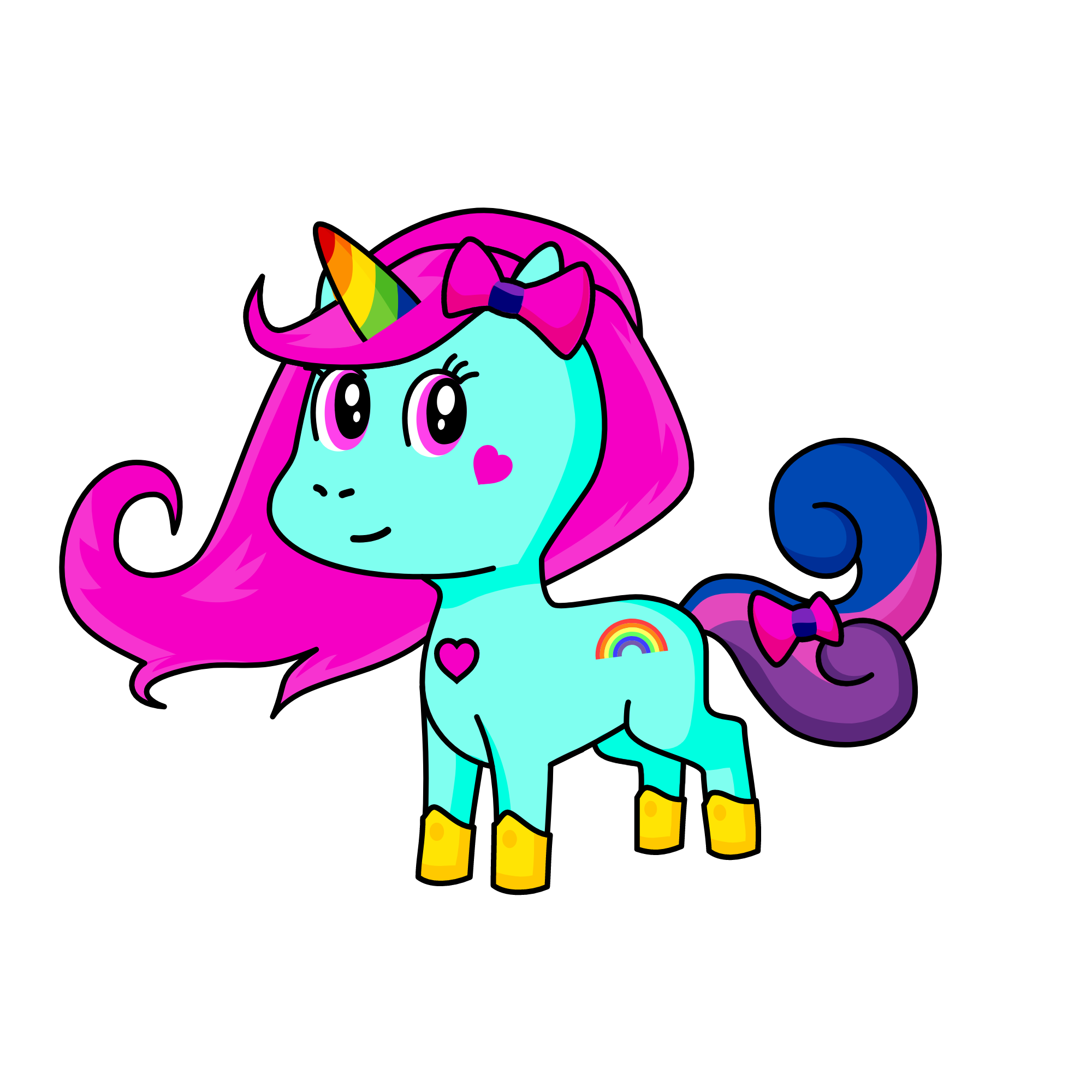 JoJo Siwa, the unicorn