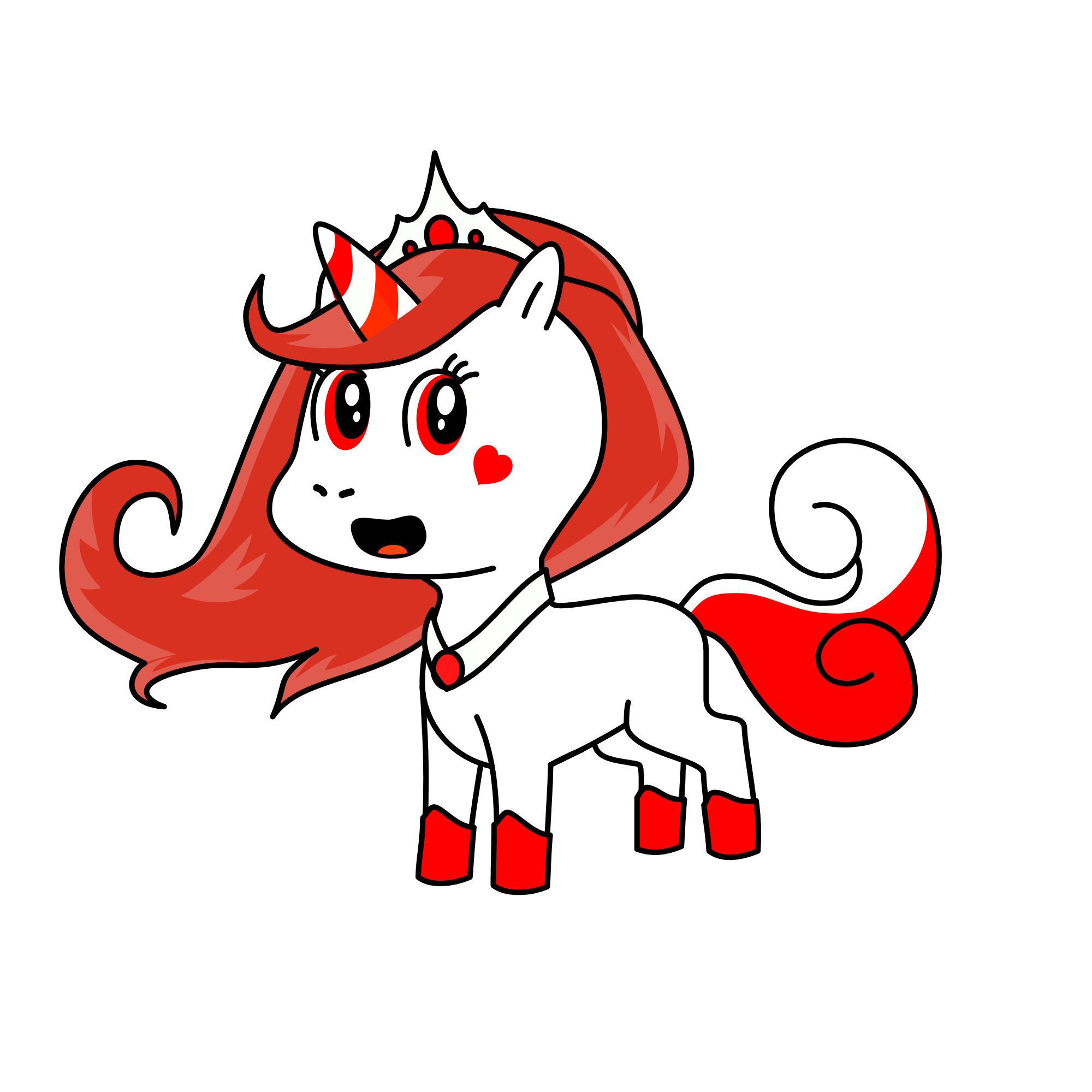 CandyCane, the unicorn