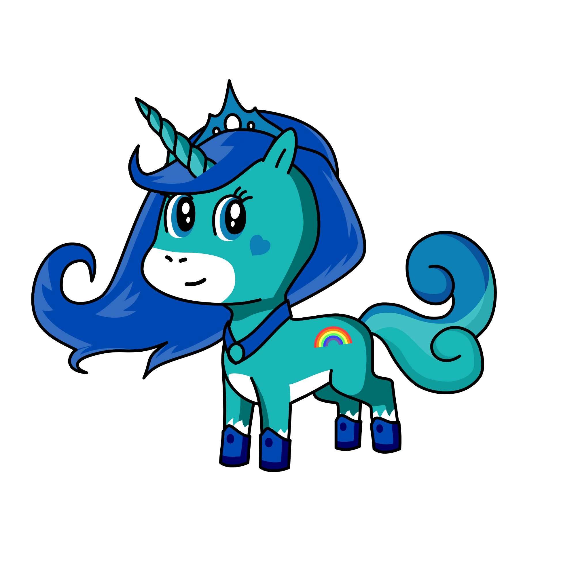 sapfire, the unicorn