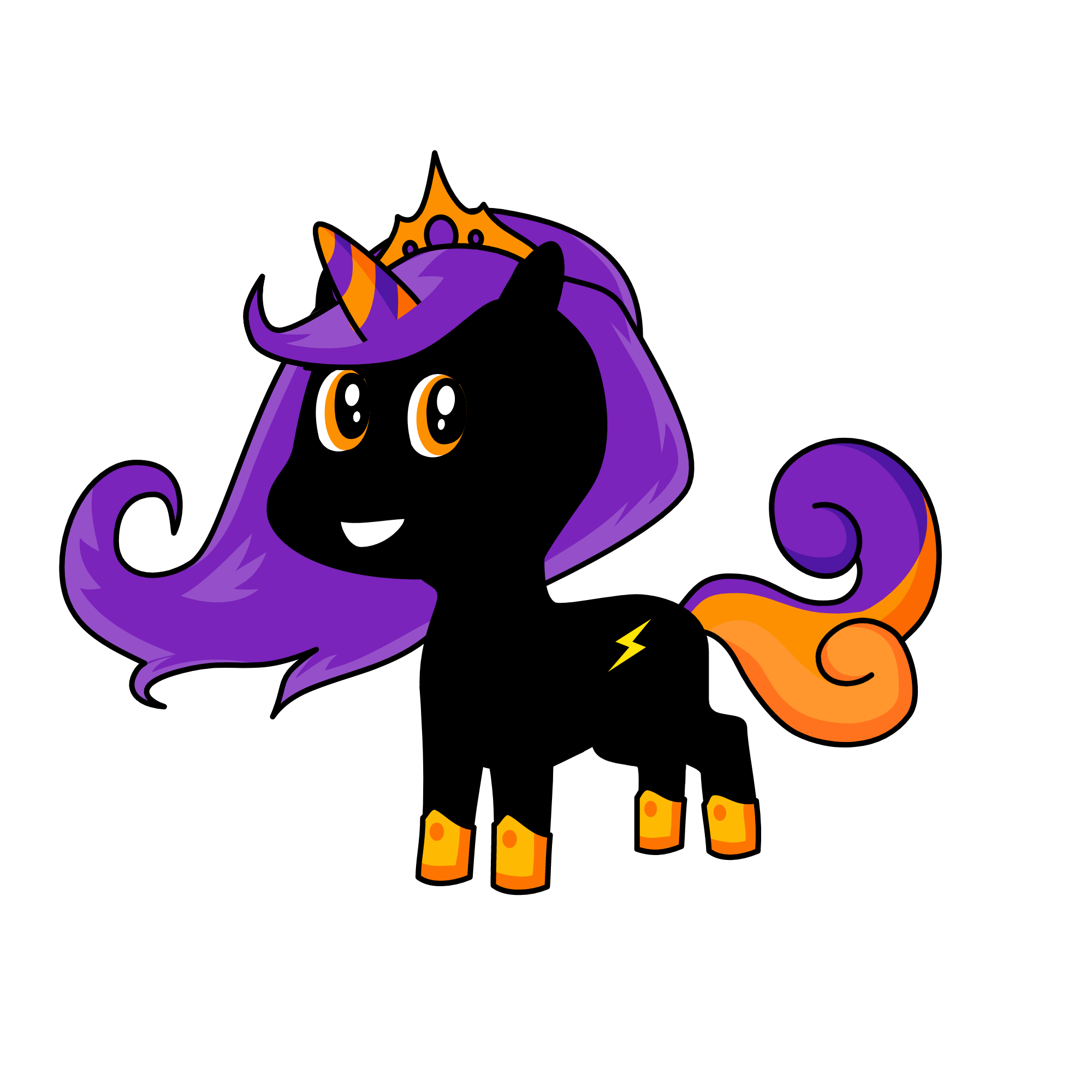 CandyCorn, the unicorn