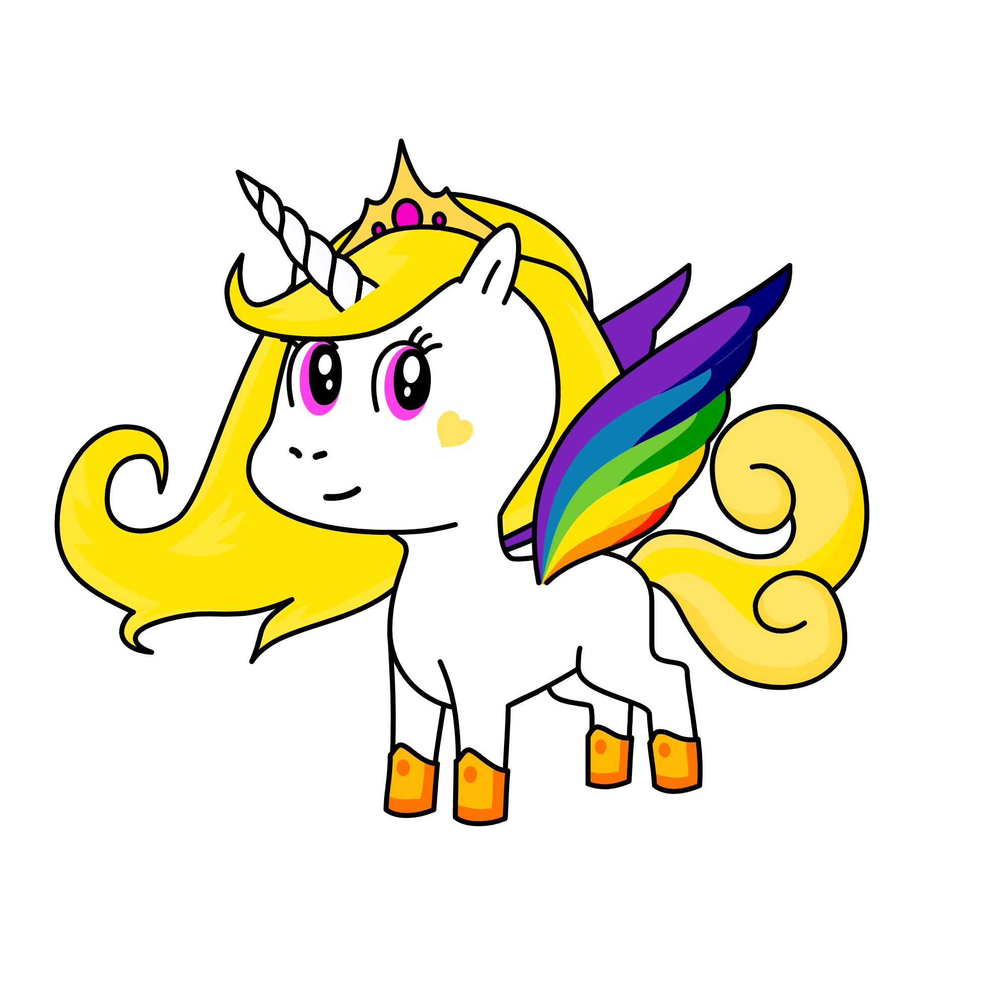 Angela, the unicorn