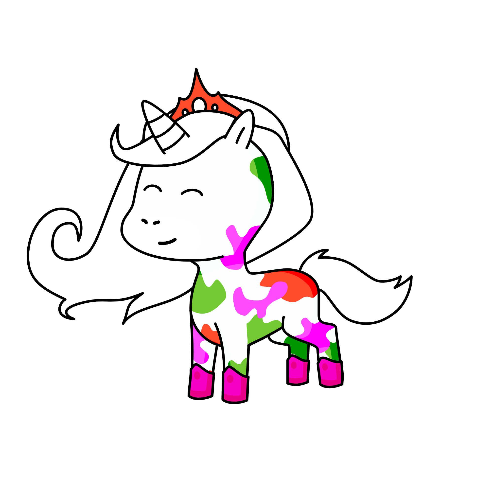 Eponey, the unicorn